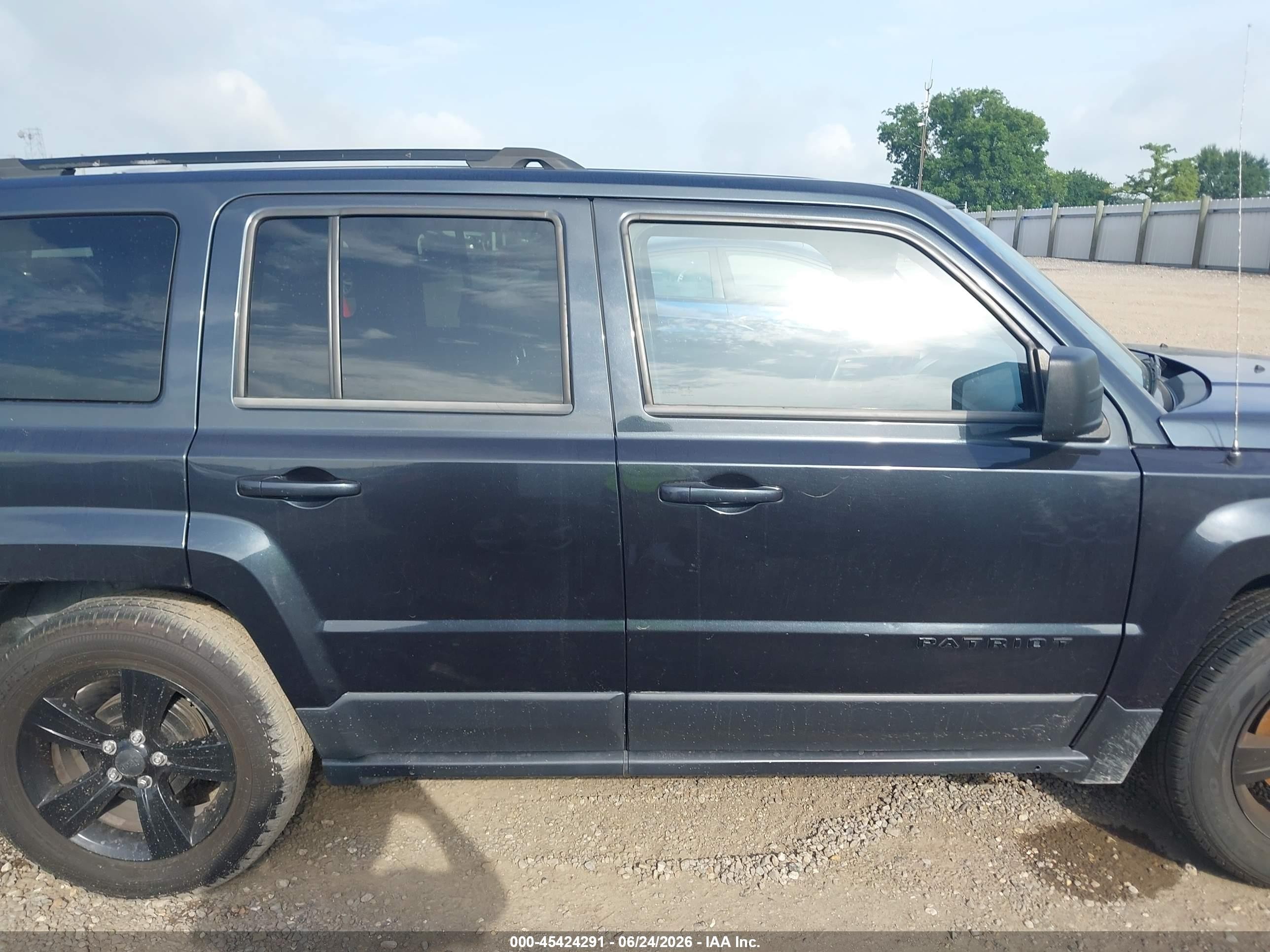 2015 Jeep Patriot Altitude Edition Gray vin: 1C4NJPBA0FD106659