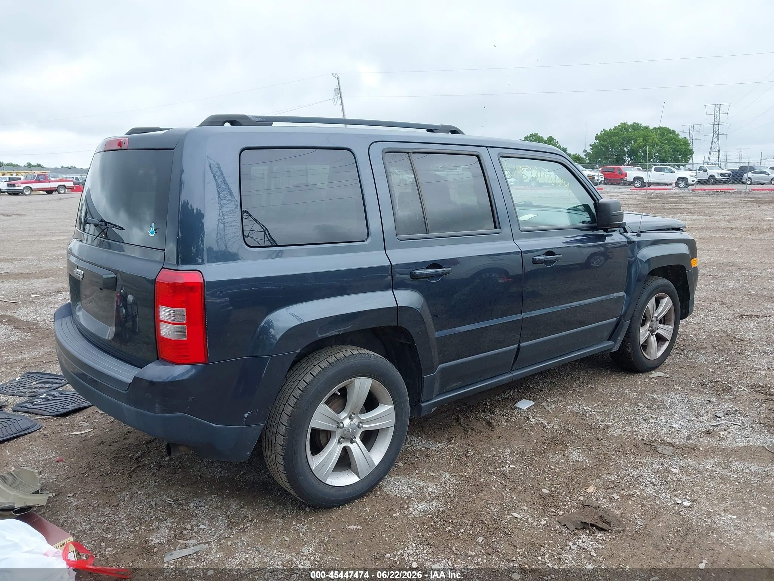 2015 Jeep Patriot Sport Серый vin: 1C4NJPBA0FD129746