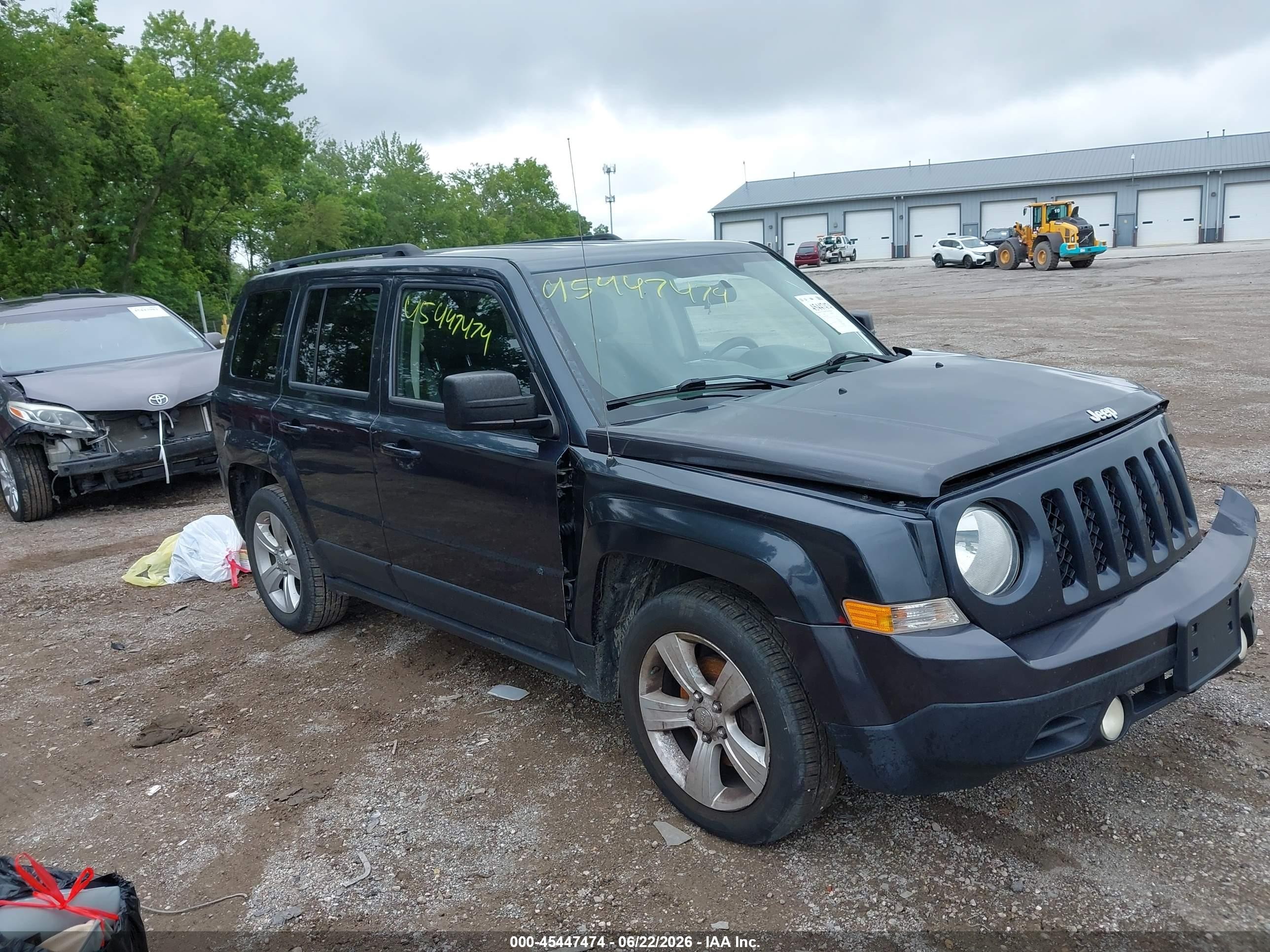 2015 Jeep Patriot Sport Серый vin: 1C4NJPBA0FD129746
