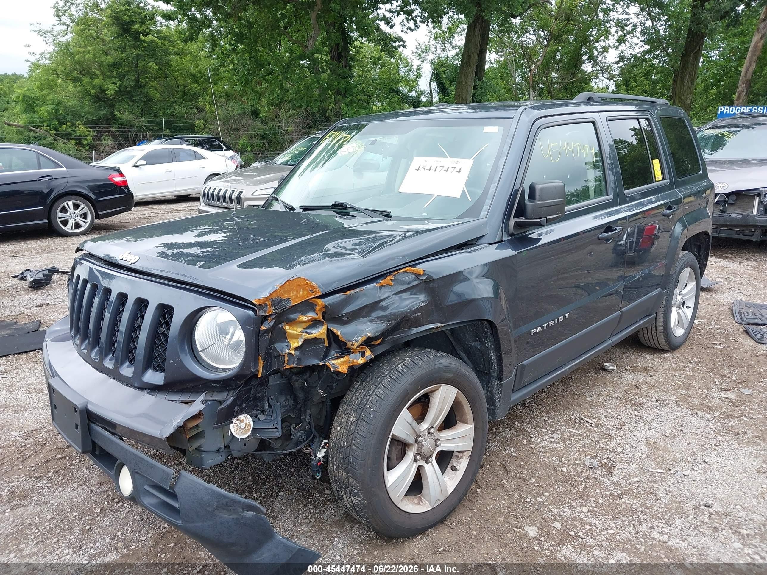 2015 Jeep Patriot Sport Серый vin: 1C4NJPBA0FD129746