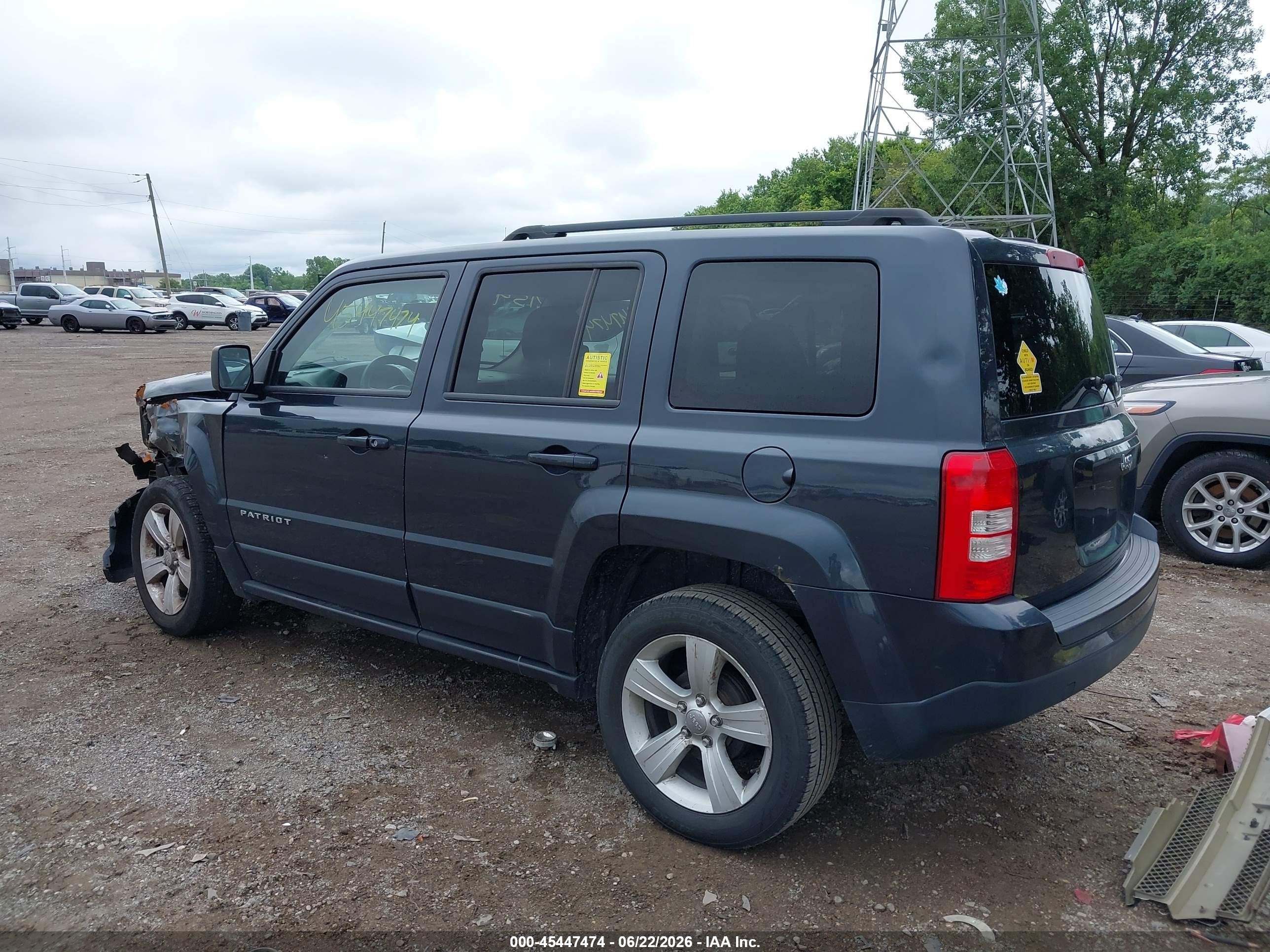 2015 Jeep Patriot Sport Серый vin: 1C4NJPBA0FD129746