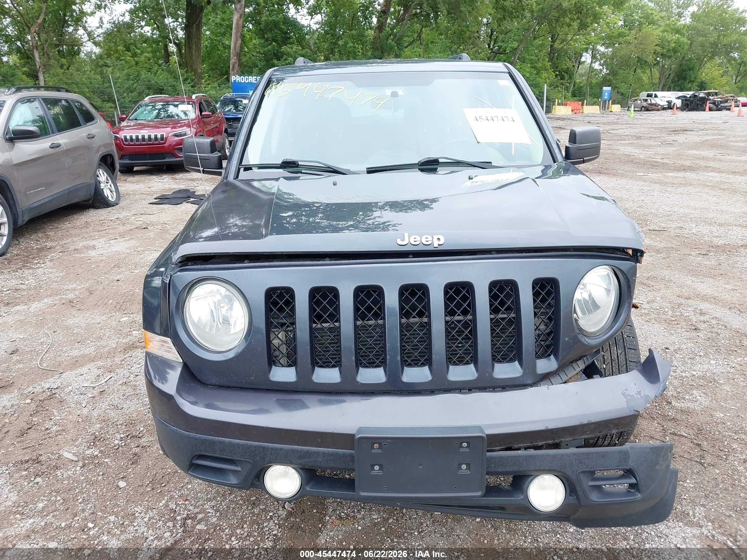2015 Jeep Patriot Sport Серый vin: 1C4NJPBA0FD129746