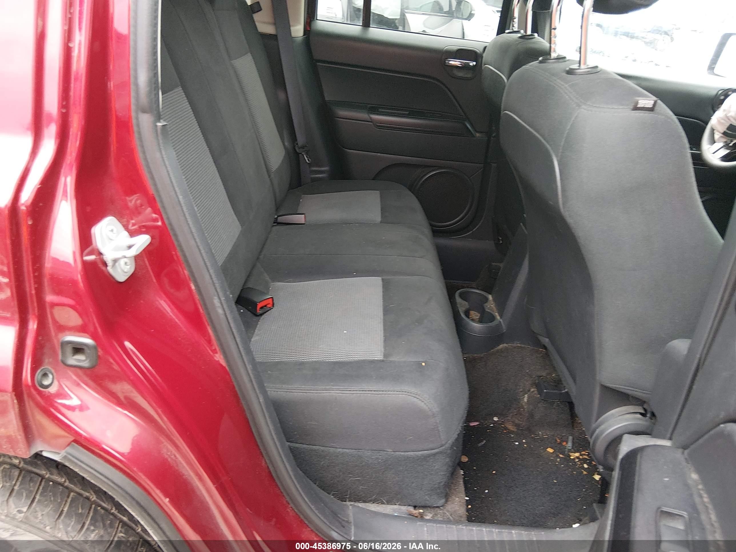 2015 Jeep Patriot Sport Red vin: 1C4NJPBA0FD219513