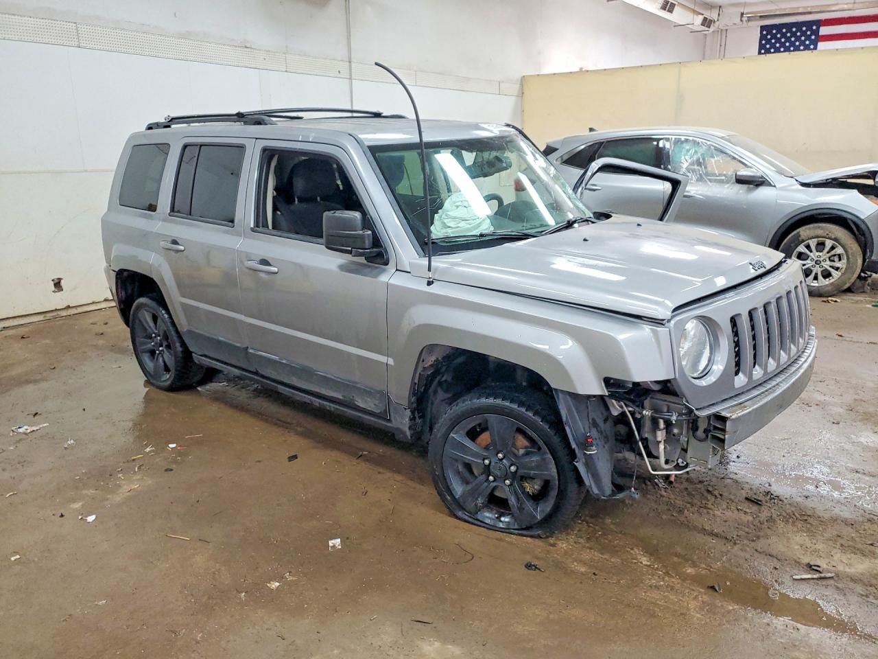2015 Jeep Patriot Sport Silver vin: 1C4NJPBA0FD318851
