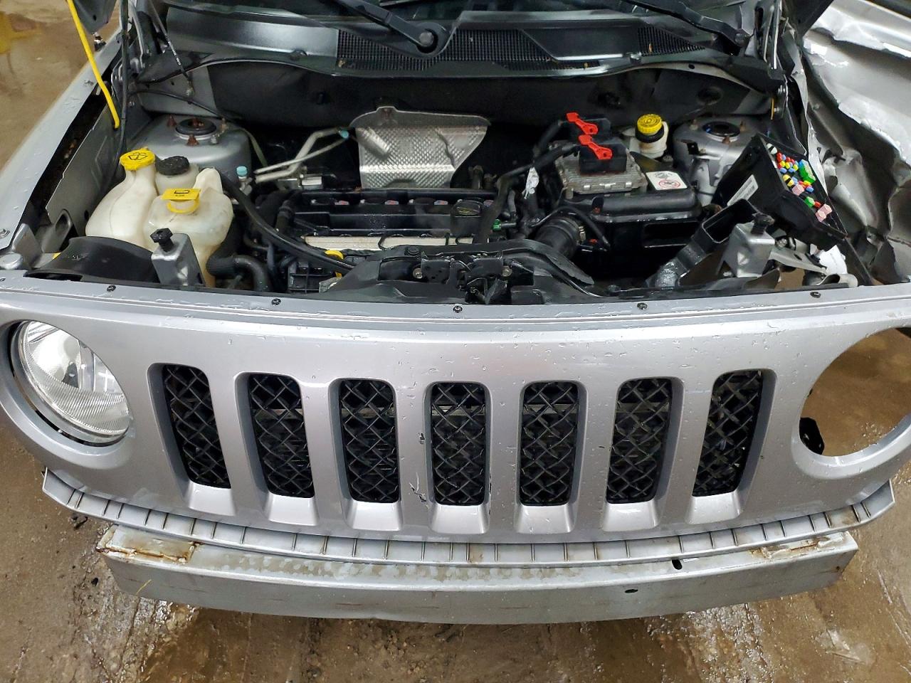2015 Jeep Patriot Sport Silver vin: 1C4NJPBA0FD318851