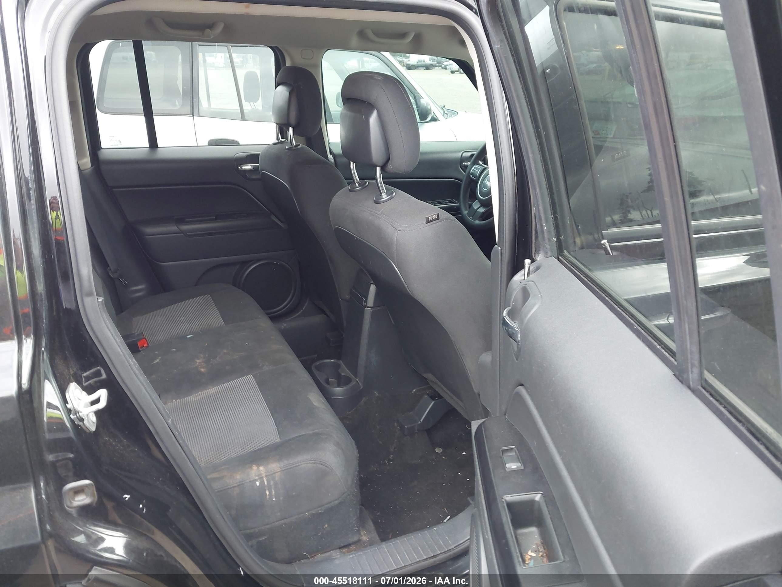 2015 Jeep Patriot Altitude Edition Black vin: 1C4NJPBA0FD350537