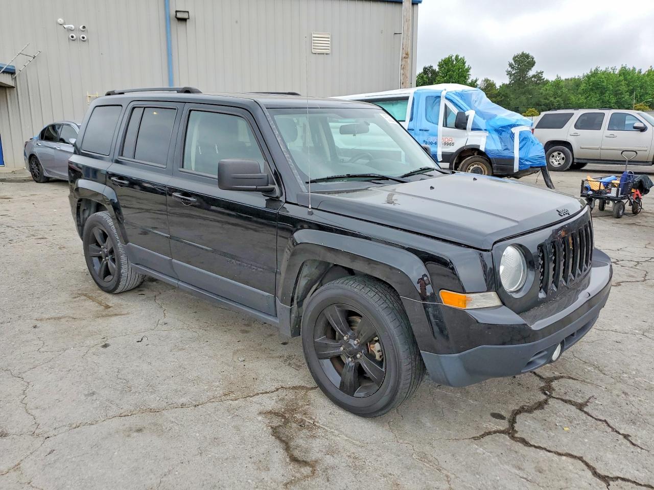 2015 Jeep Patriot Black vin: 1C4NJPBA0FD387345