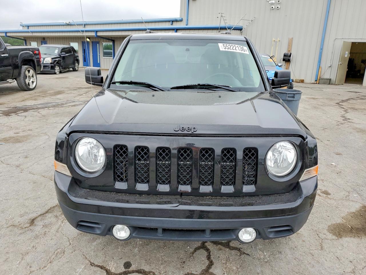 2015 Jeep Patriot Black vin: 1C4NJPBA0FD387345