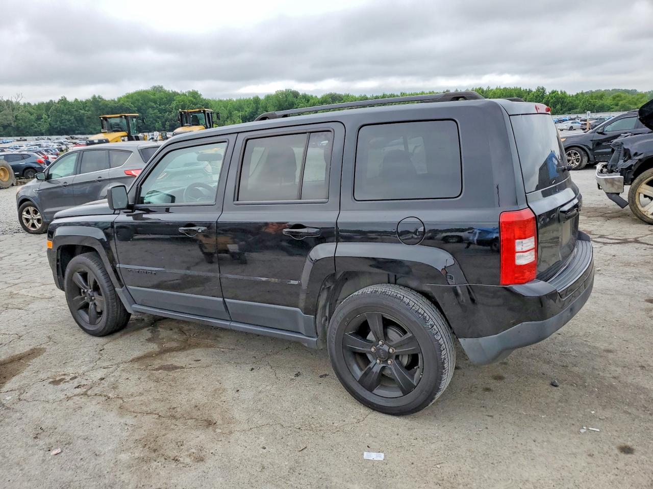 2015 Jeep Patriot Black vin: 1C4NJPBA0FD387345
