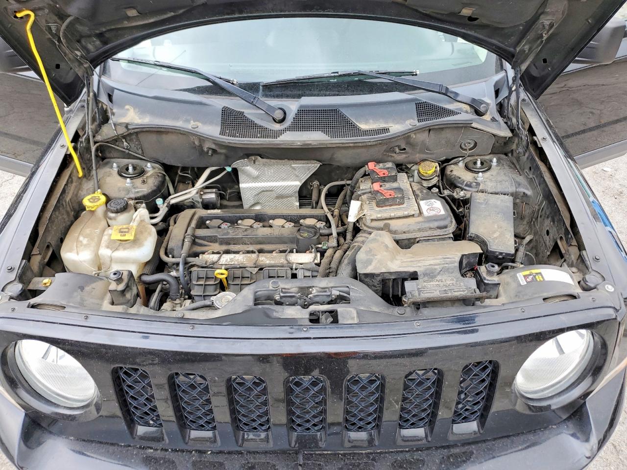 2015 Jeep Patriot Black vin: 1C4NJPBA0FD387345