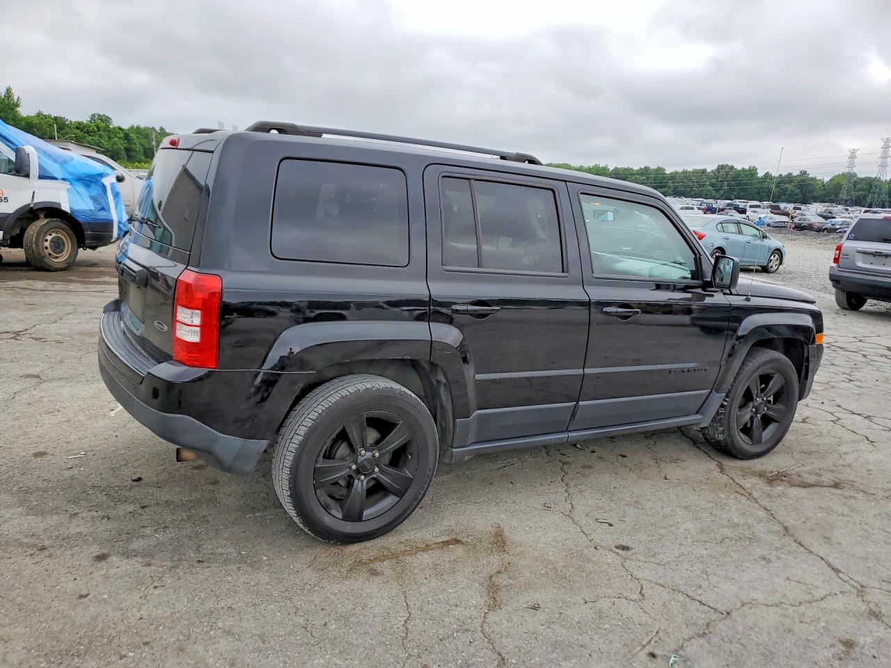 2015 Jeep Patriot Black vin: 1C4NJPBA0FD387345