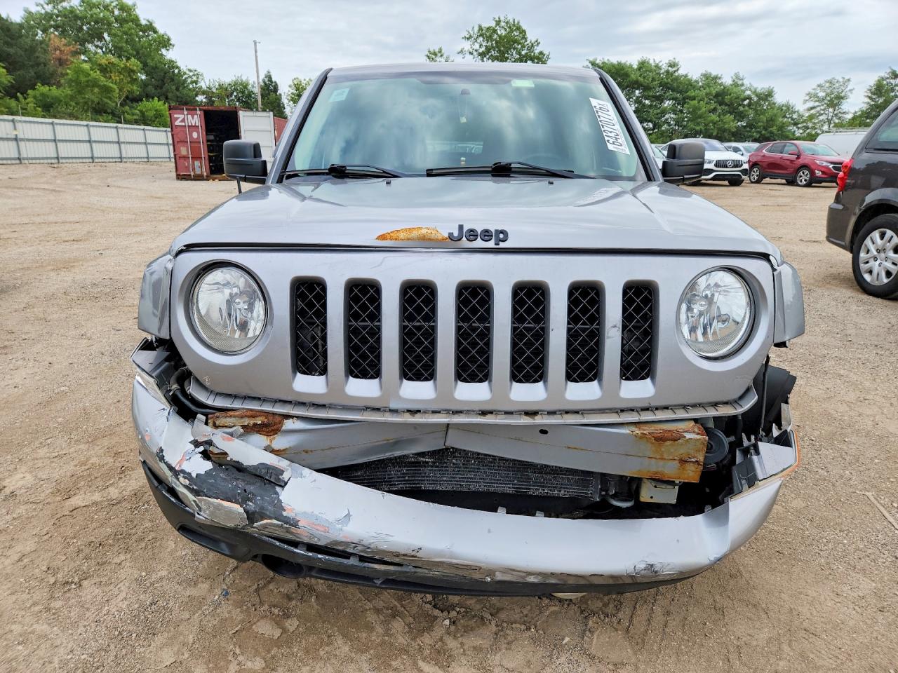2015 Jeep Patriot Sport Gray vin: 1C4NJPBA0FD400613