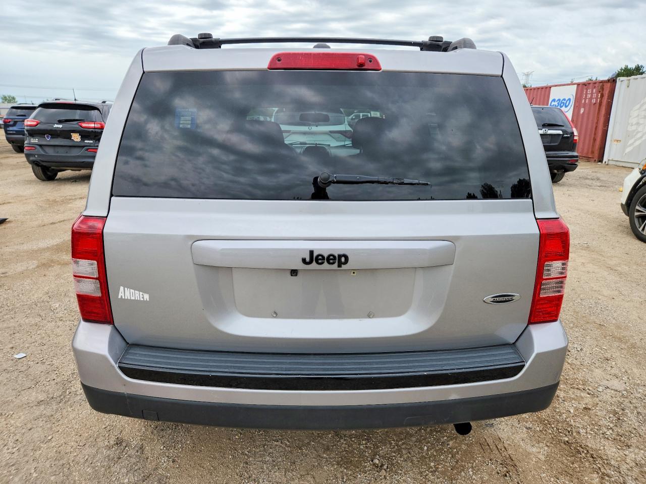 2015 Jeep Patriot Sport Gray vin: 1C4NJPBA0FD400613