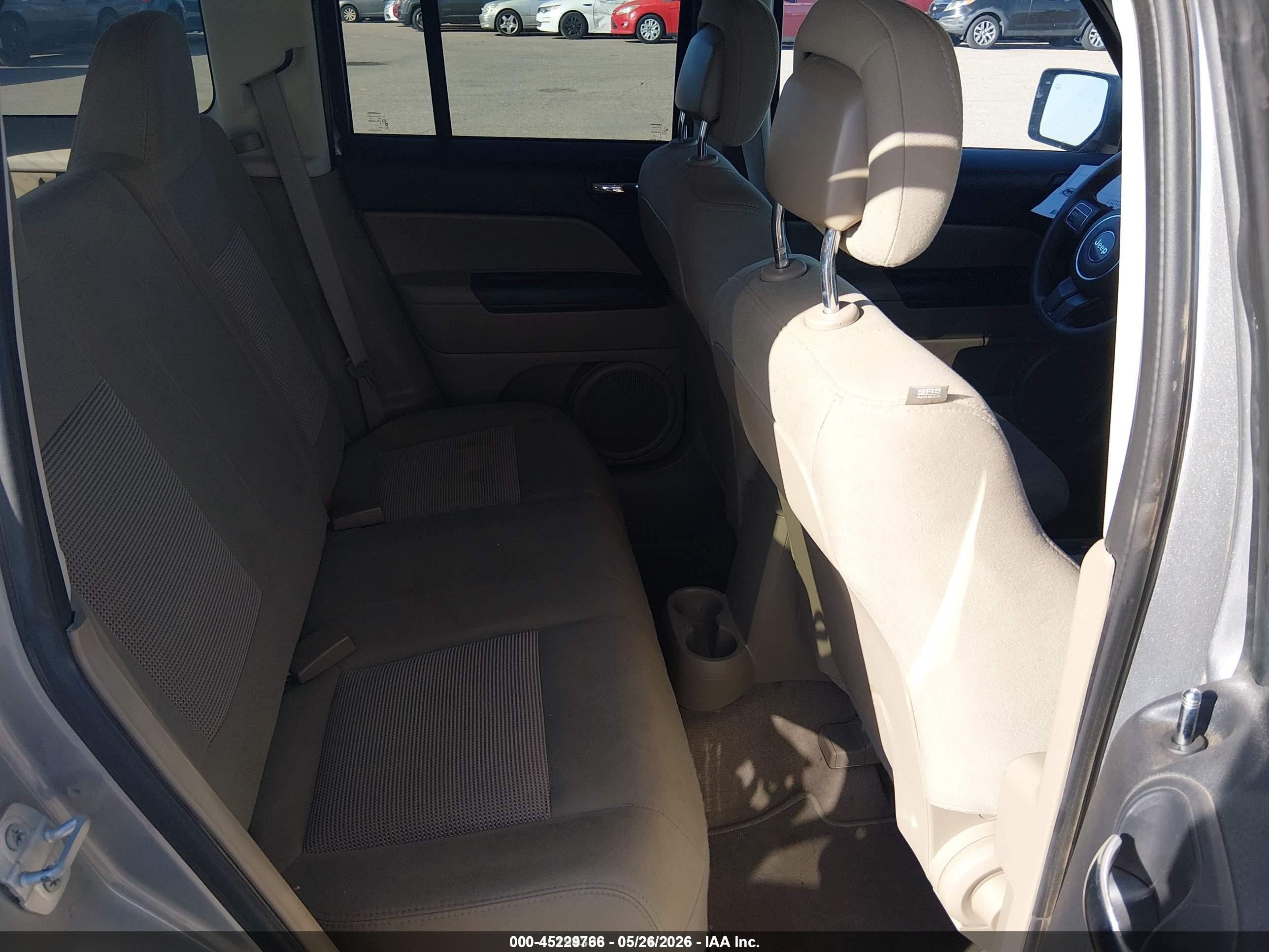 2015 Jeep Patriot Sport Серый vin: 1C4NJPBA0FD427620