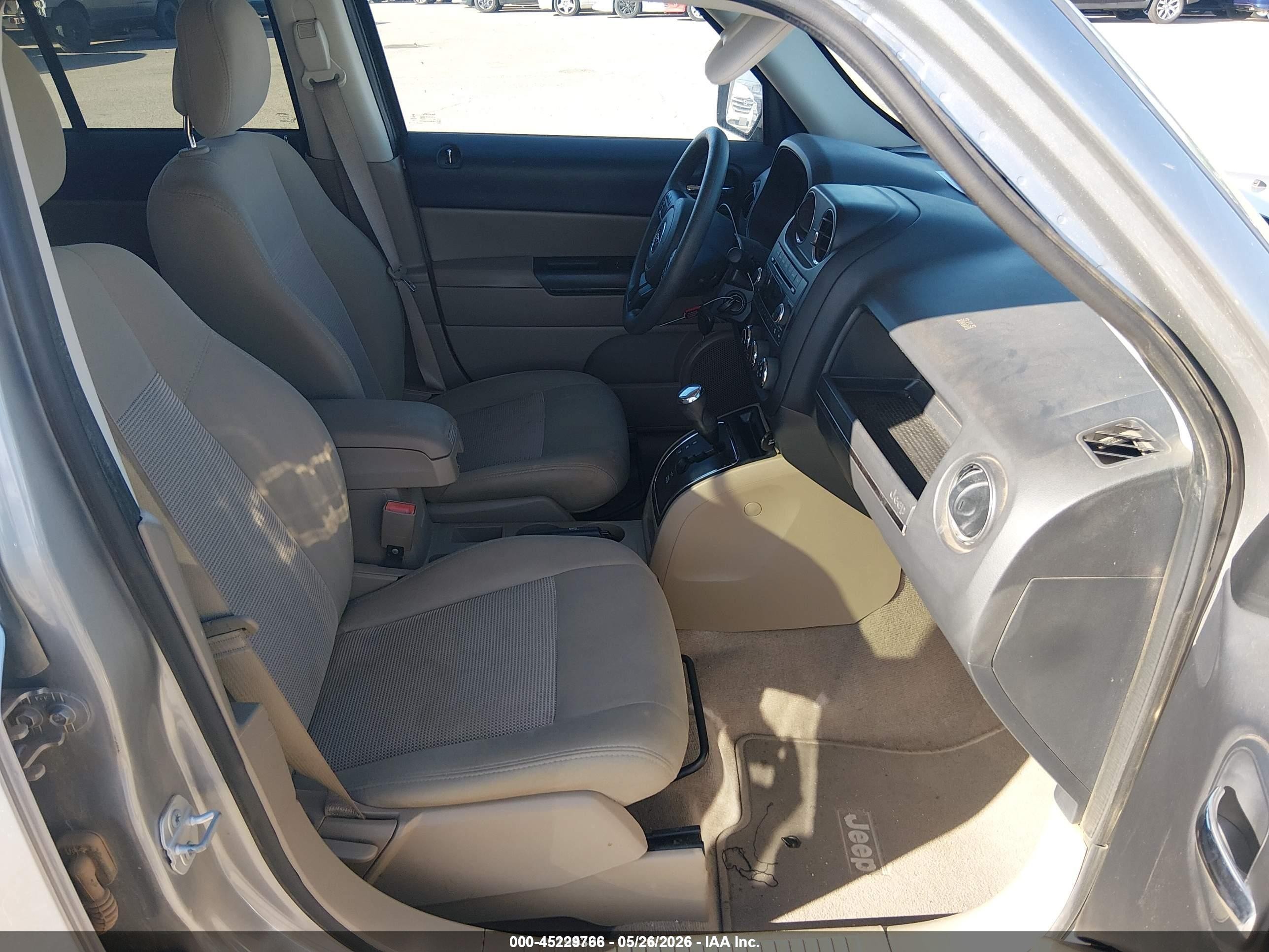 2015 Jeep Patriot Sport Серый vin: 1C4NJPBA0FD427620