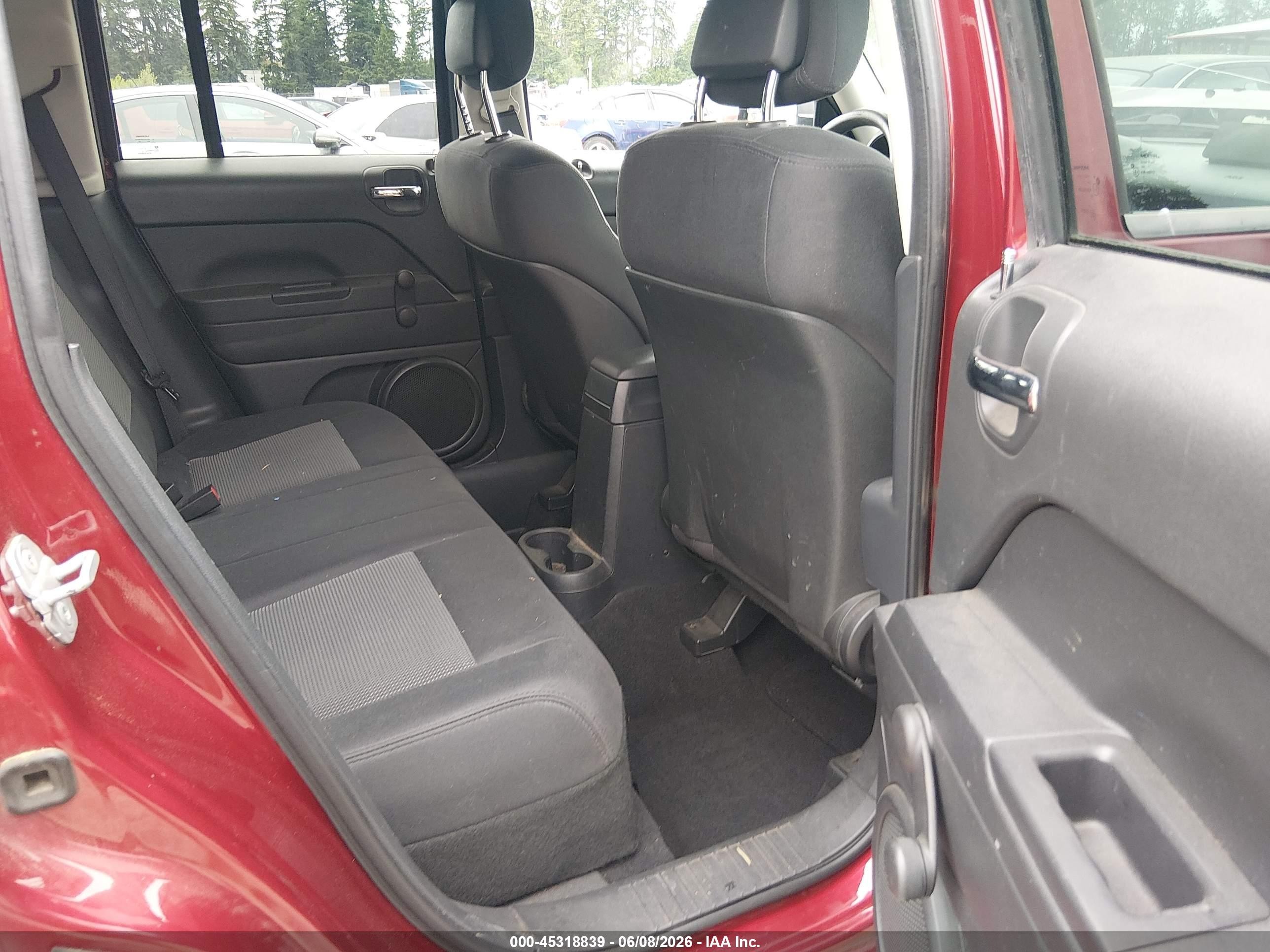 2012 Jeep Patriot Sport Красный vin: 1C4NJPBA1CD542254