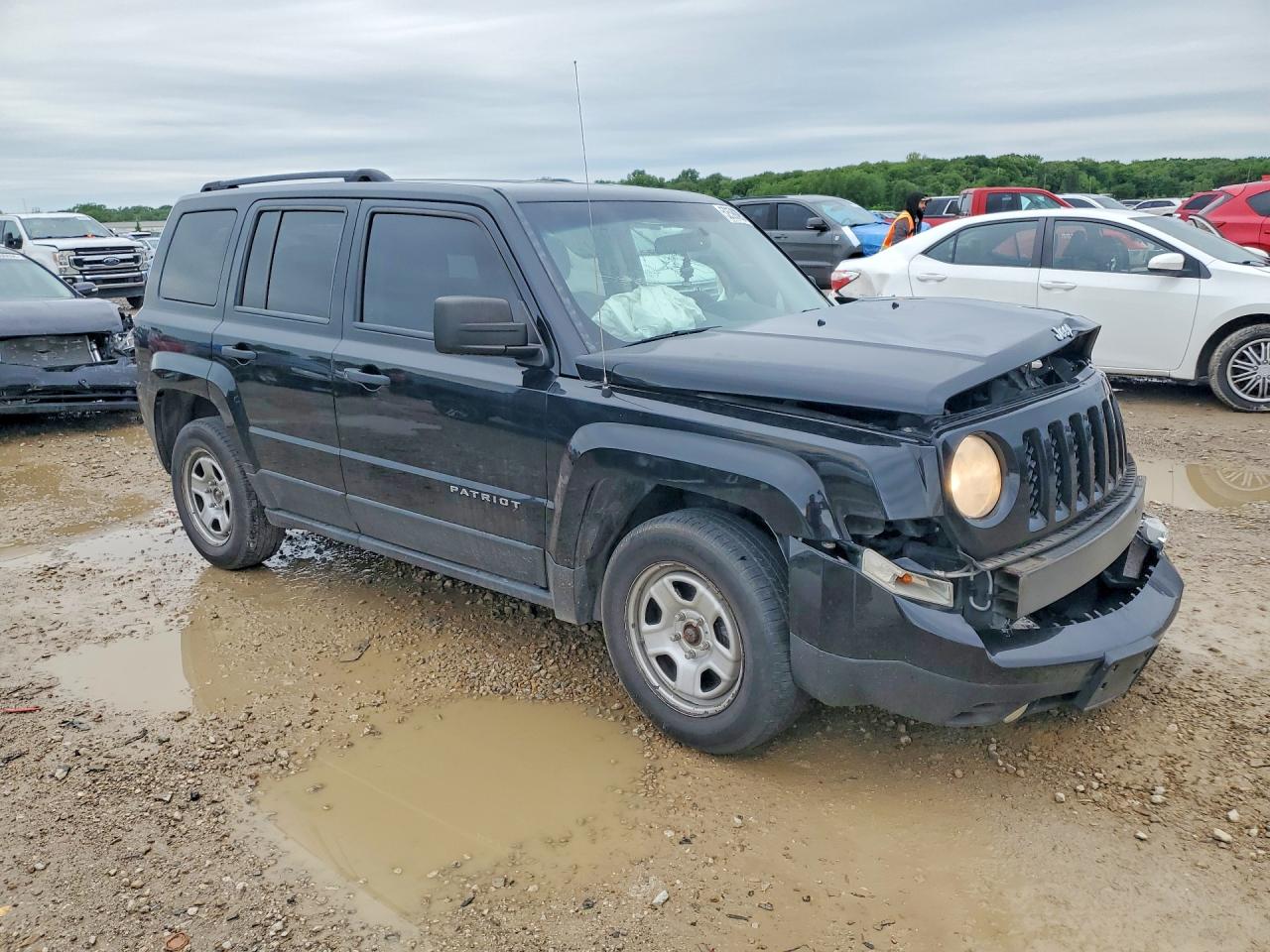 2012 Jeep Patriot Sport Black vin: 1C4NJPBA1CD634819