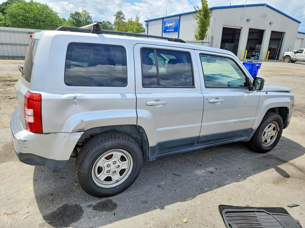 2012 Jeep Patriot Sport Silver vin: 1C4NJPBA1CD636294
