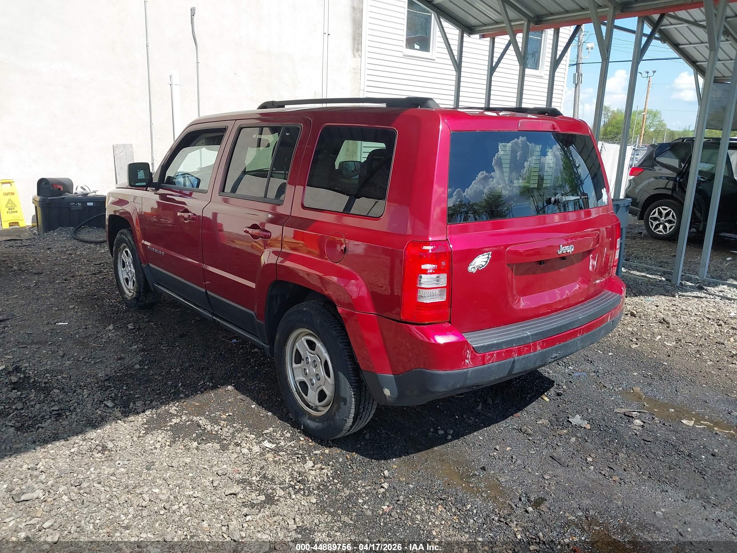 2012 Jeep Patriot Sport Red vin: 1C4NJPBA1CD684118