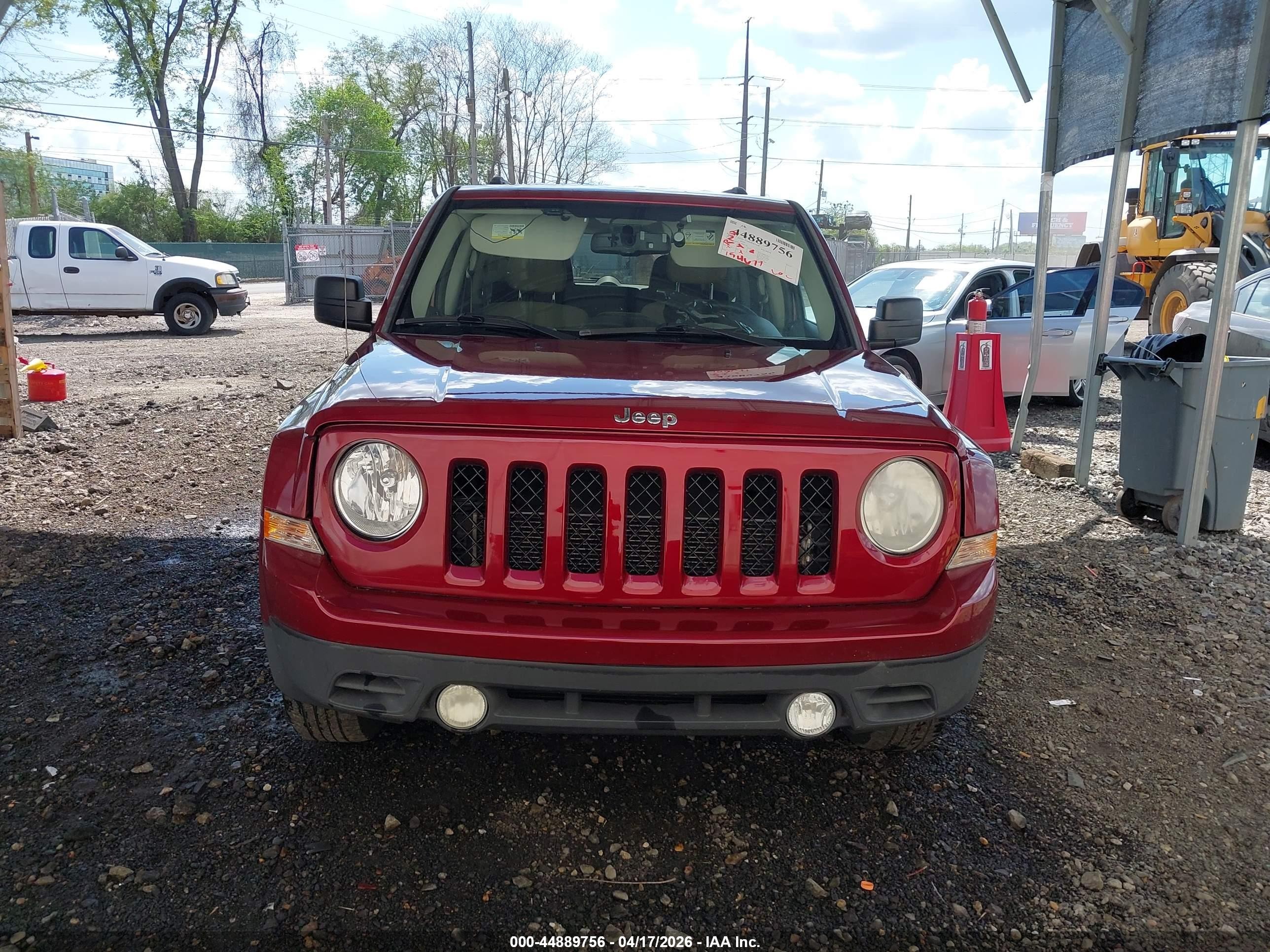 2012 Jeep Patriot Sport Red vin: 1C4NJPBA1CD684118