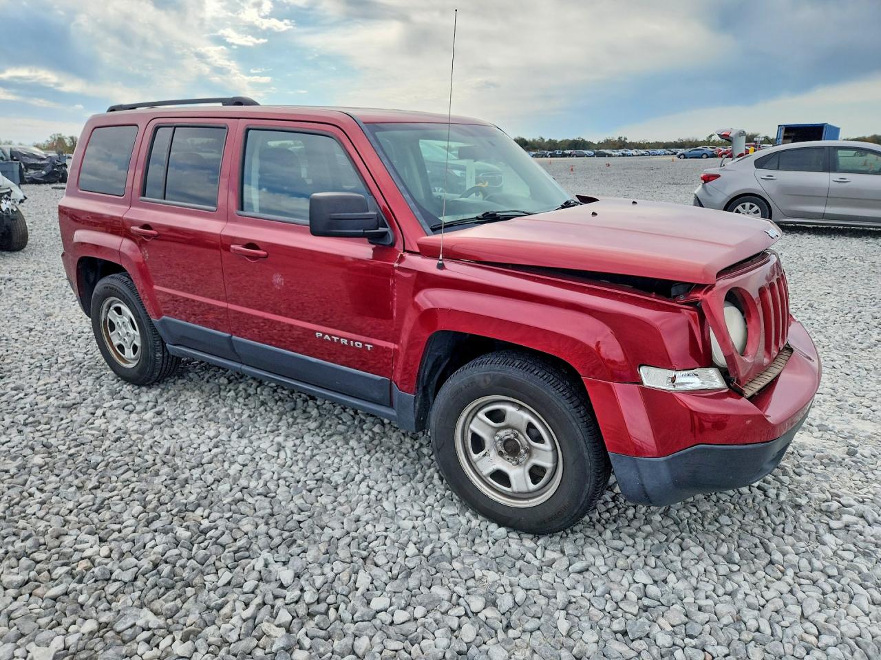 2013 Jeep Patriot Sport Red vin: 1C4NJPBA1DD265249