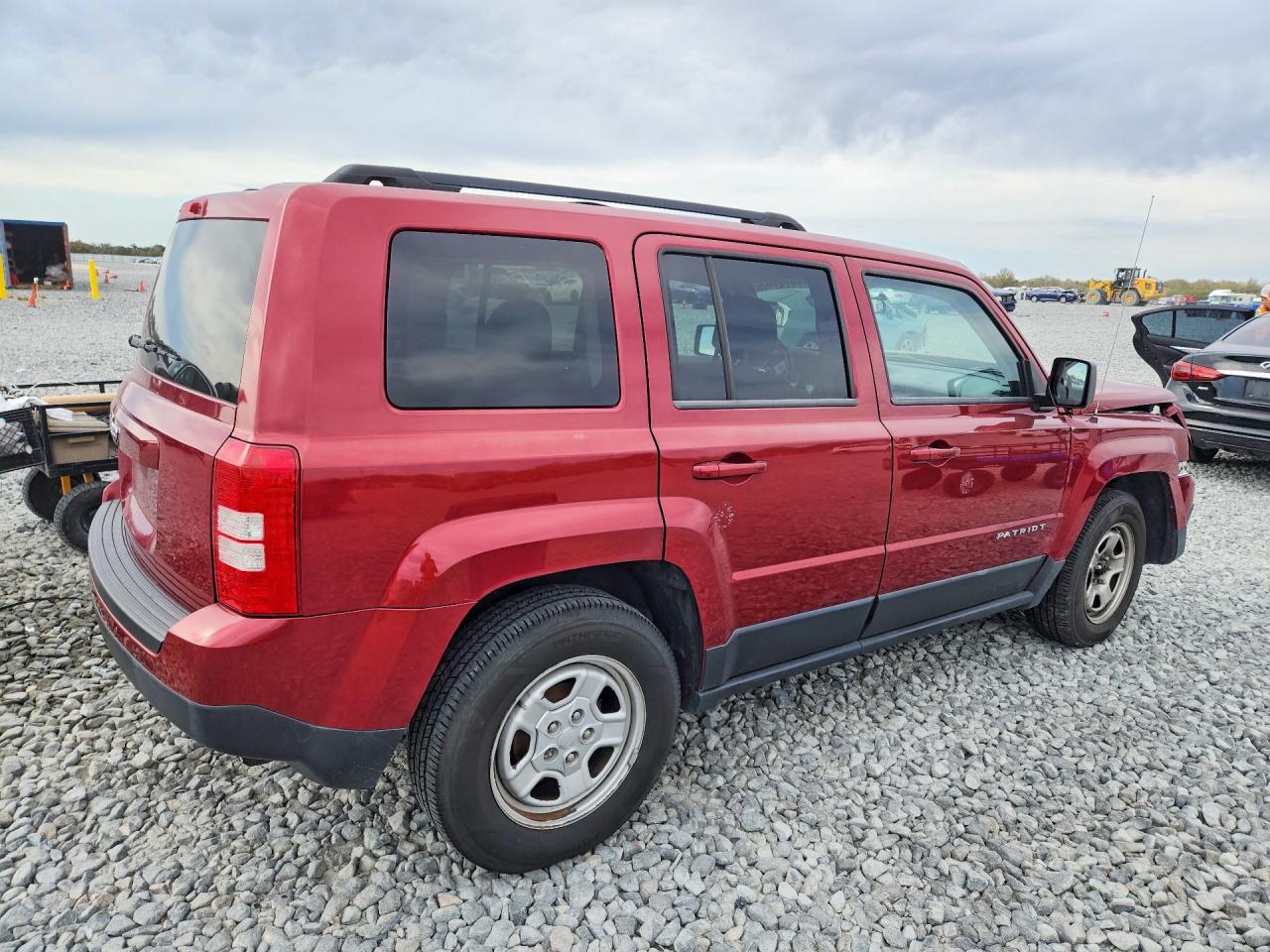 2013 Jeep Patriot Sport Red vin: 1C4NJPBA1DD265249