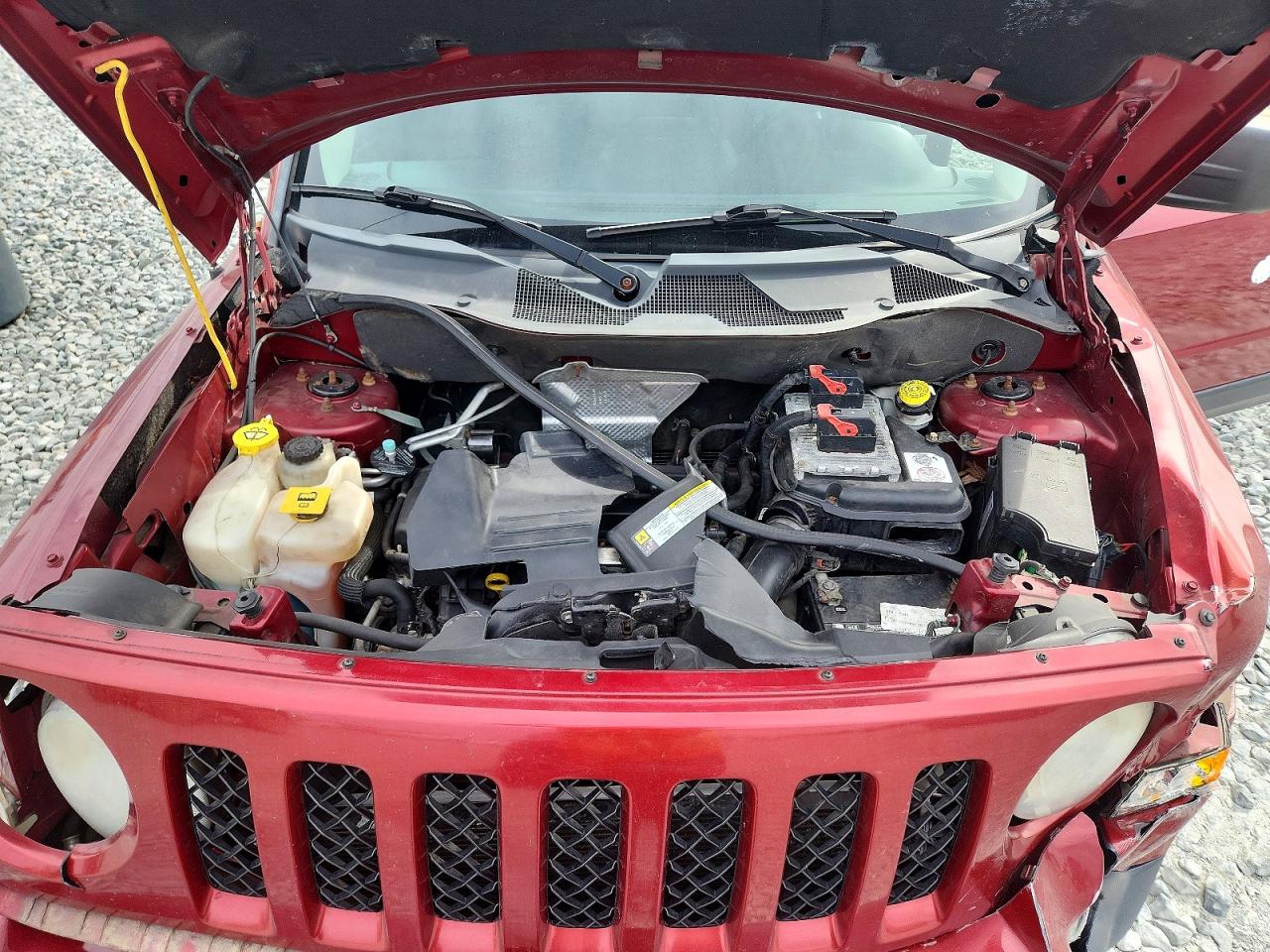 2013 Jeep Patriot Sport Red vin: 1C4NJPBA1DD265249