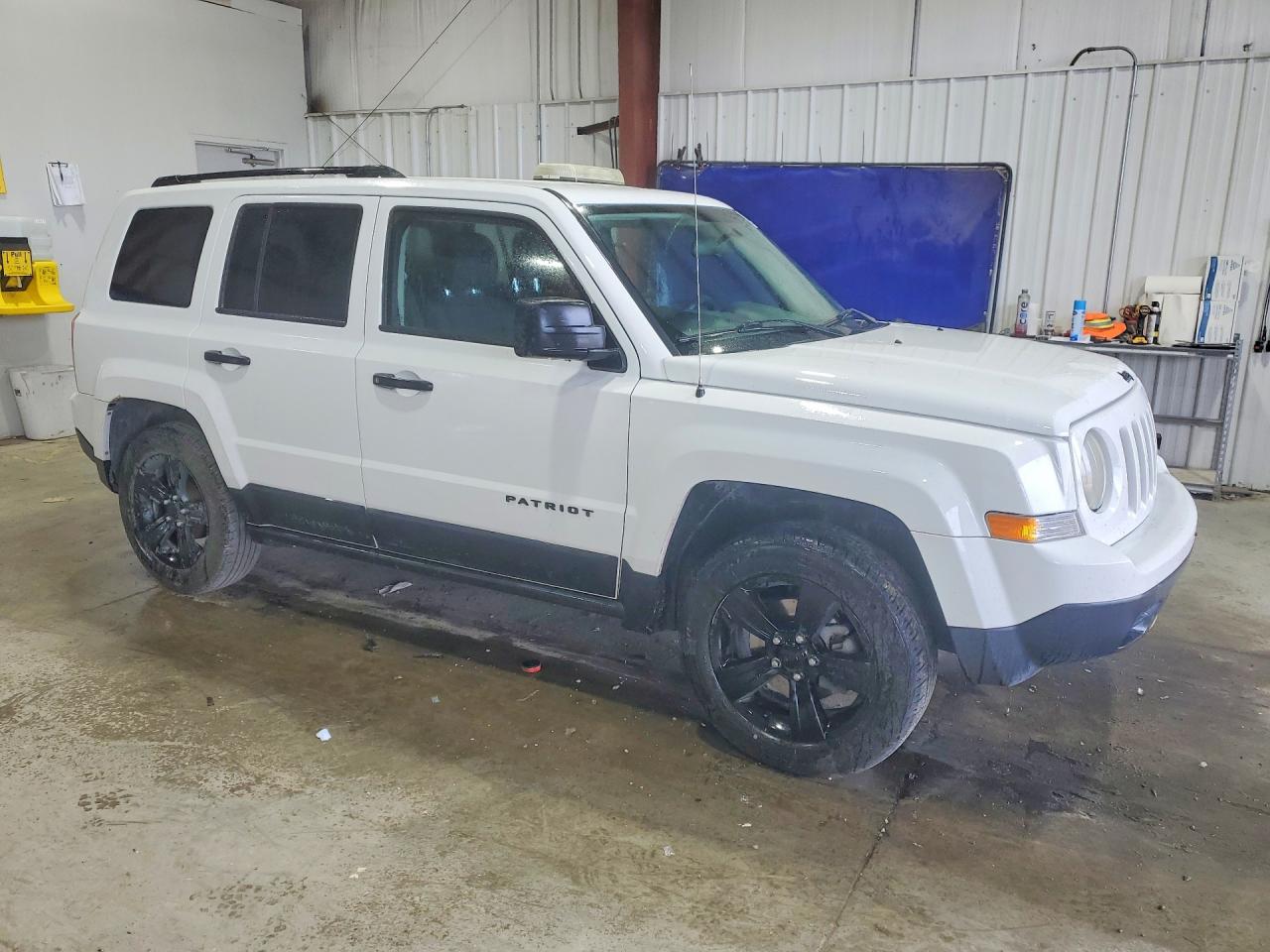 2014 Jeep Patriot Sport White vin: 1C4NJPBA1ED691525