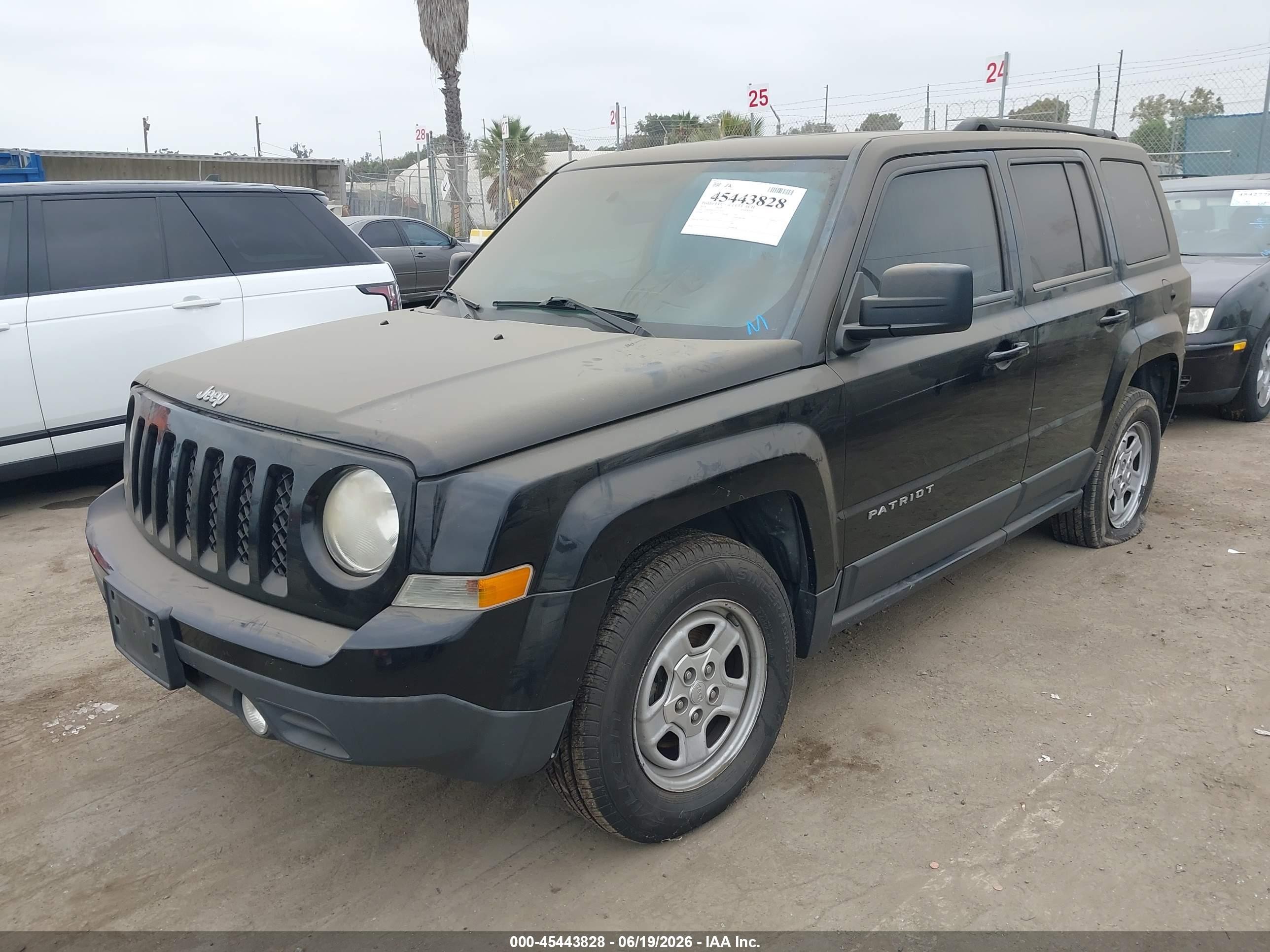 2014 Jeep Patriot Sport Black vin: 1C4NJPBA1ED777059