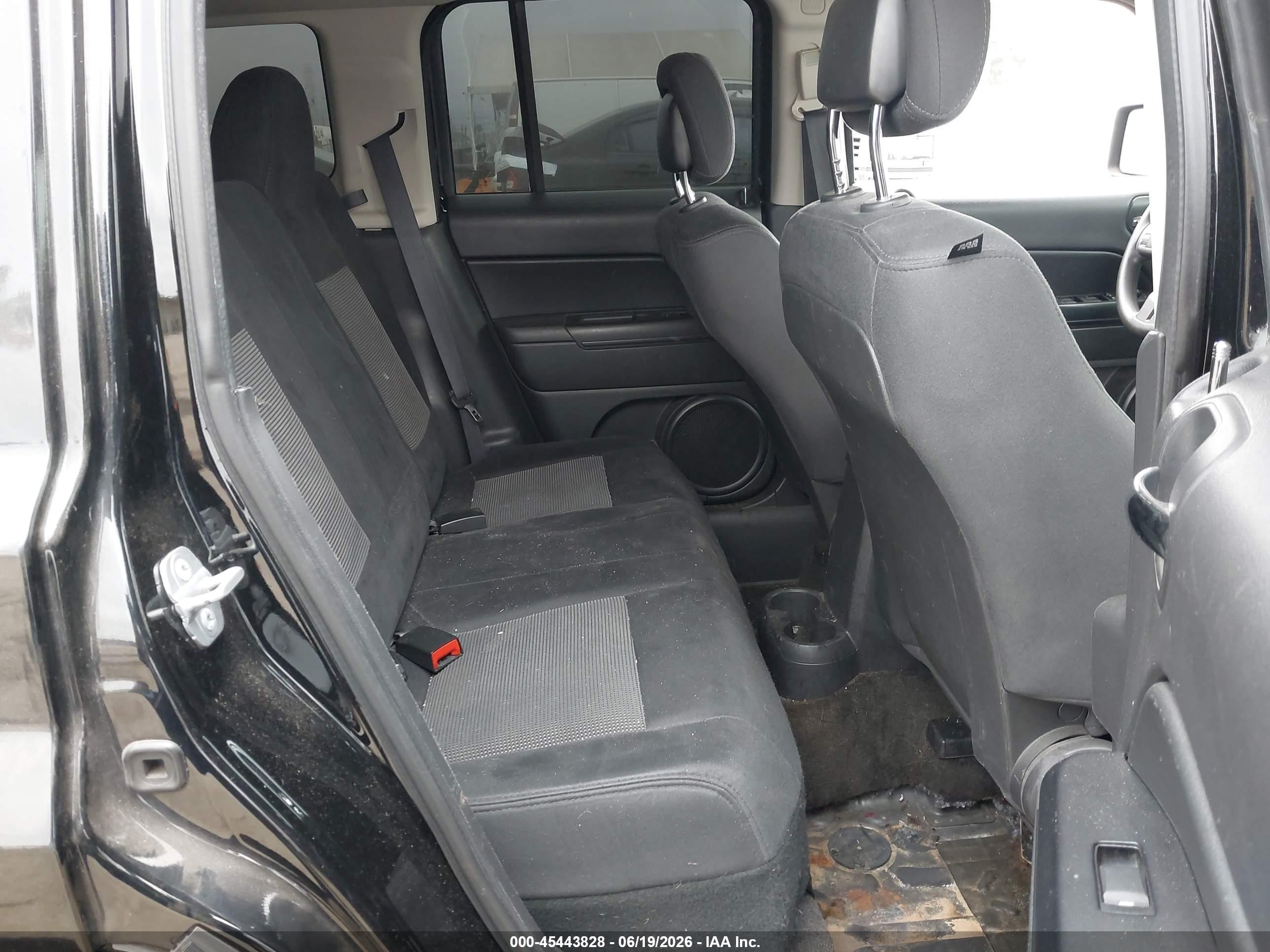 2014 Jeep Patriot Sport Black vin: 1C4NJPBA1ED777059