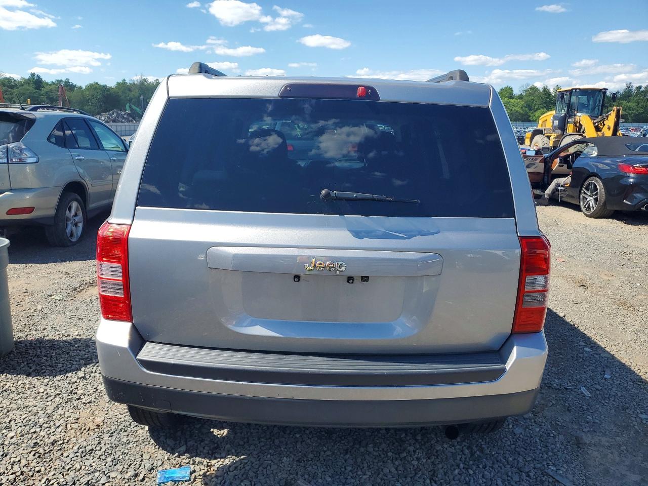 2014 Jeep Patriot Sport Gray vin: 1C4NJPBA1ED844565