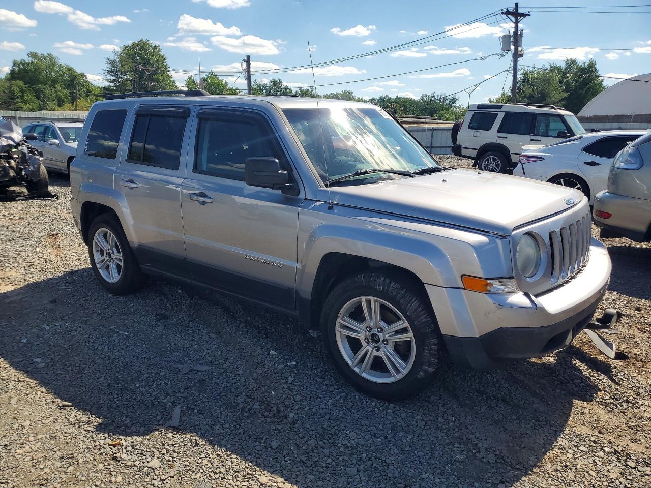 2014 Jeep Patriot Sport Gray vin: 1C4NJPBA1ED844565