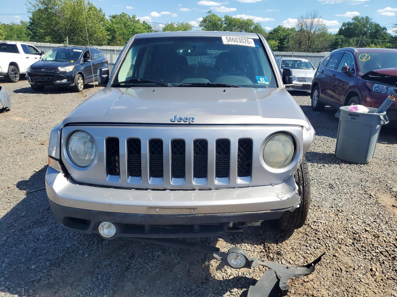 2014 Jeep Patriot Sport Gray vin: 1C4NJPBA1ED844565