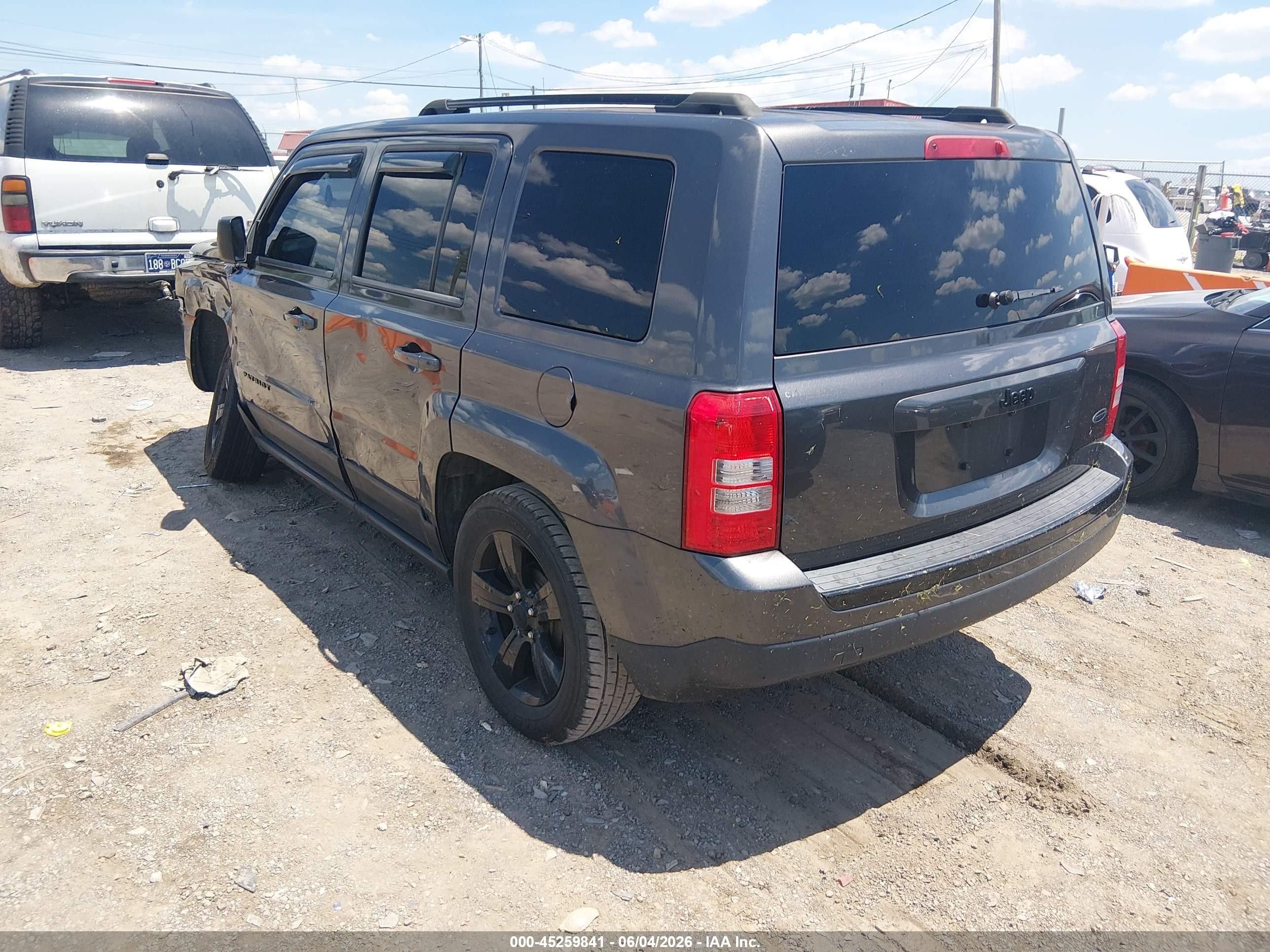 2014 Jeep Patriot Altitude Black vin: 1C4NJPBA1ED850401