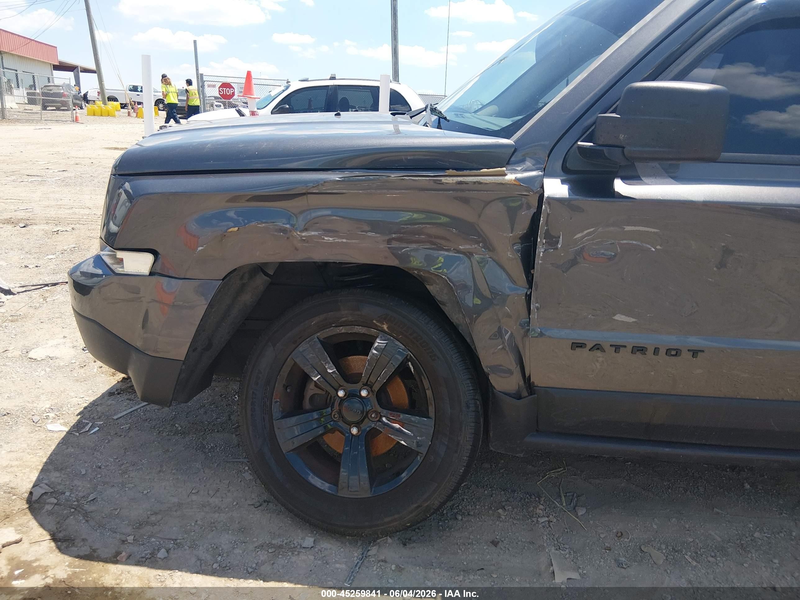 2014 Jeep Patriot Altitude Black vin: 1C4NJPBA1ED850401