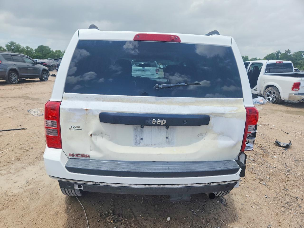 2014 Jeep Patriot Sport White vin: 1C4NJPBA1ED927462