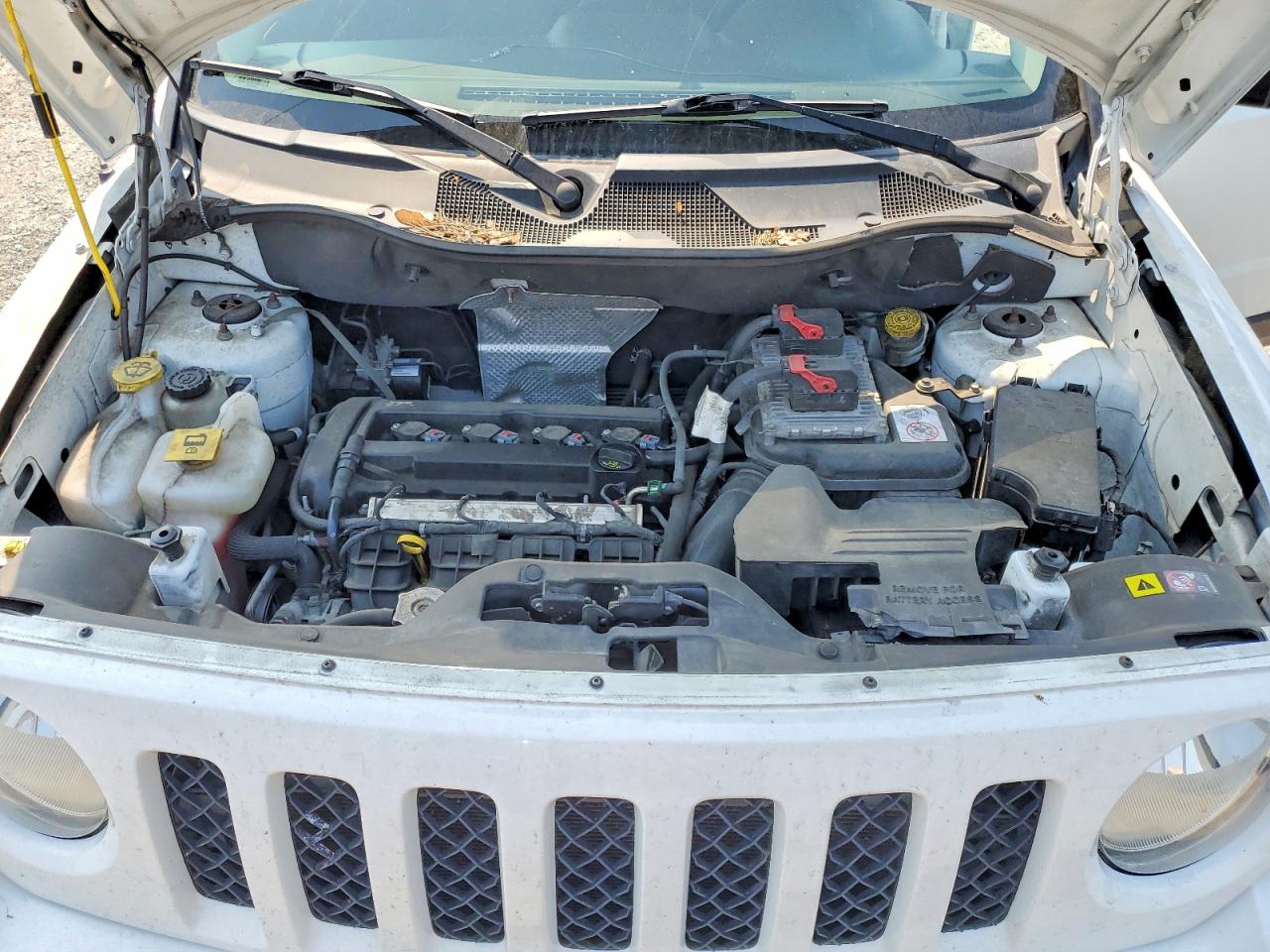 2015 Jeep Patriot Sport Белый vin: 1C4NJPBA1FD143980