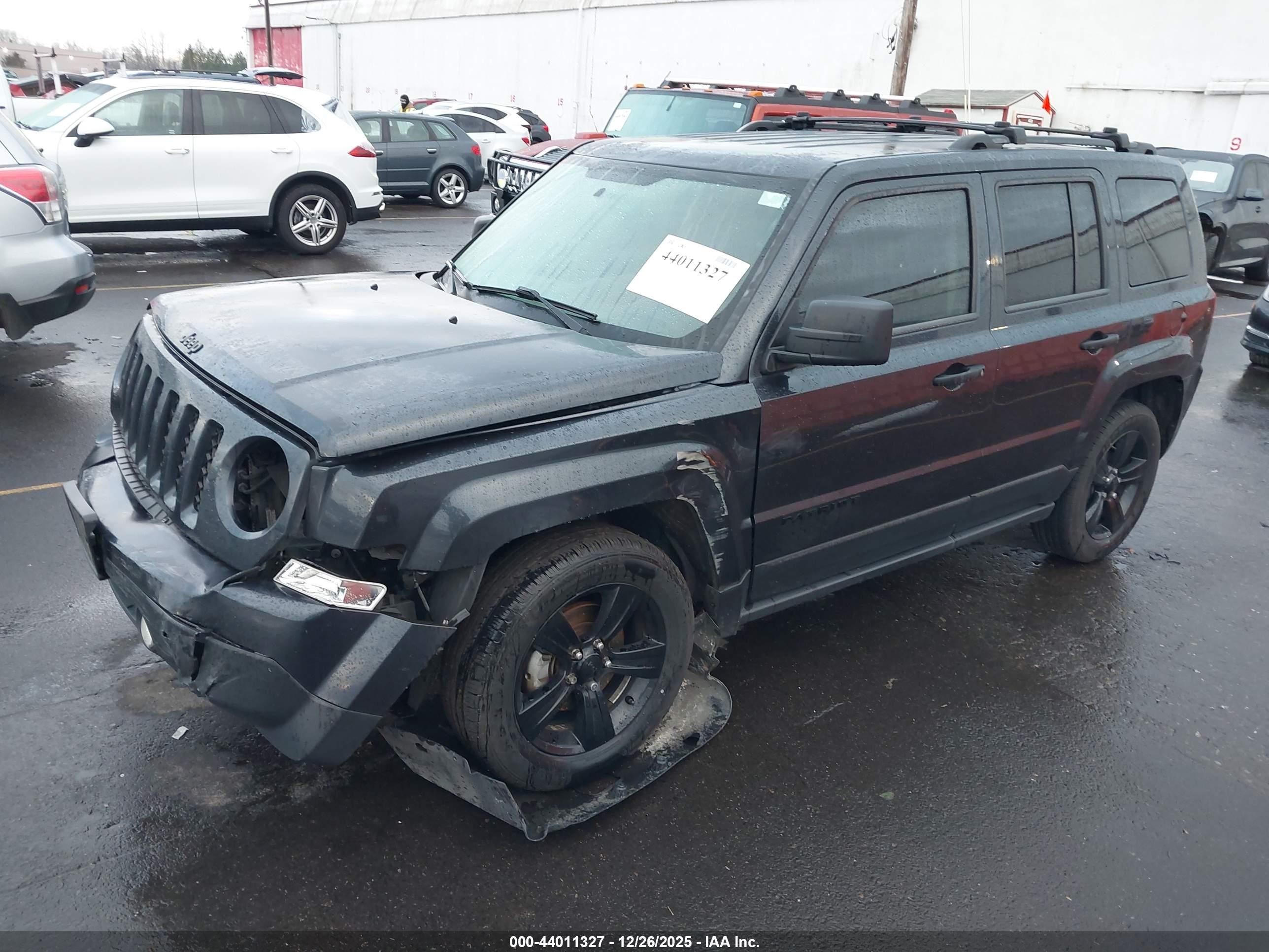 2015 Jeep Patriot Altitude Edition Серый vin: 1C4NJPBA1FD157314