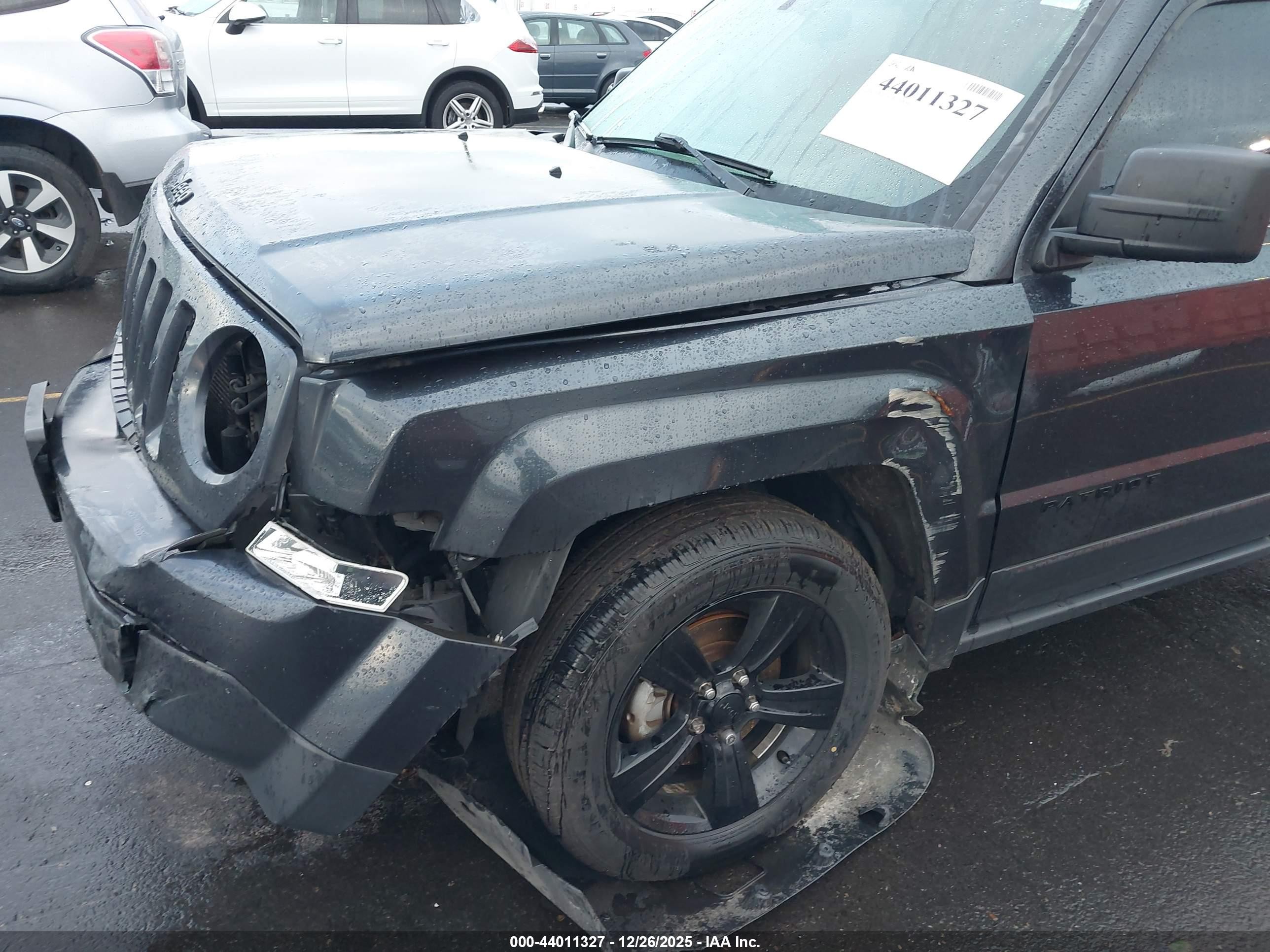 2015 Jeep Patriot Altitude Edition Серый vin: 1C4NJPBA1FD157314