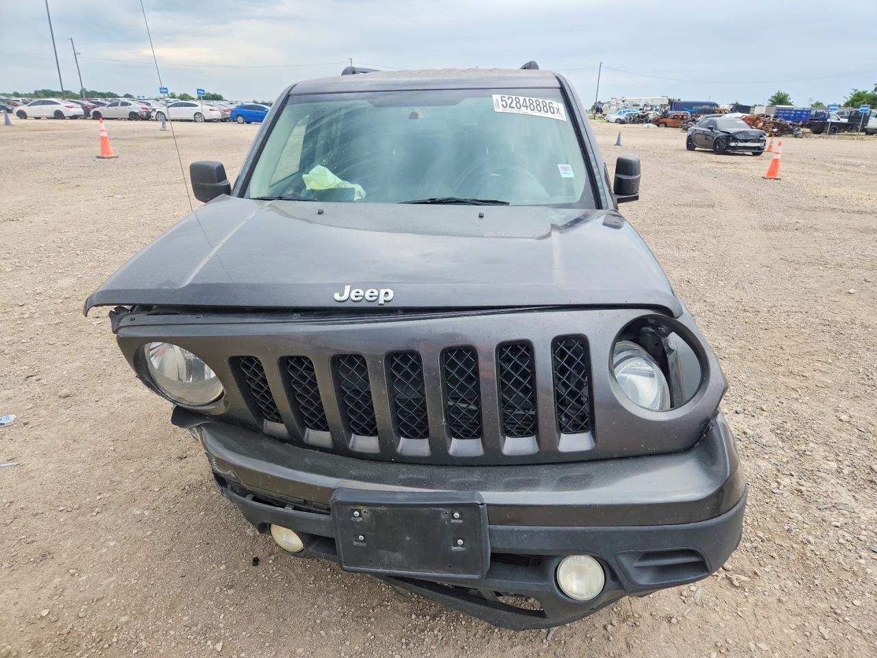 2015 Jeep Patriot Sport Gray vin: 1C4NJPBA1FD285374