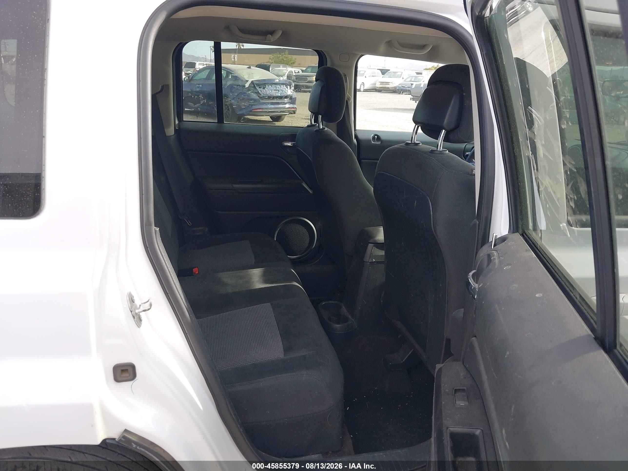 2015 Jeep Patriot Sport White vin: 1C4NJPBA1FD334055