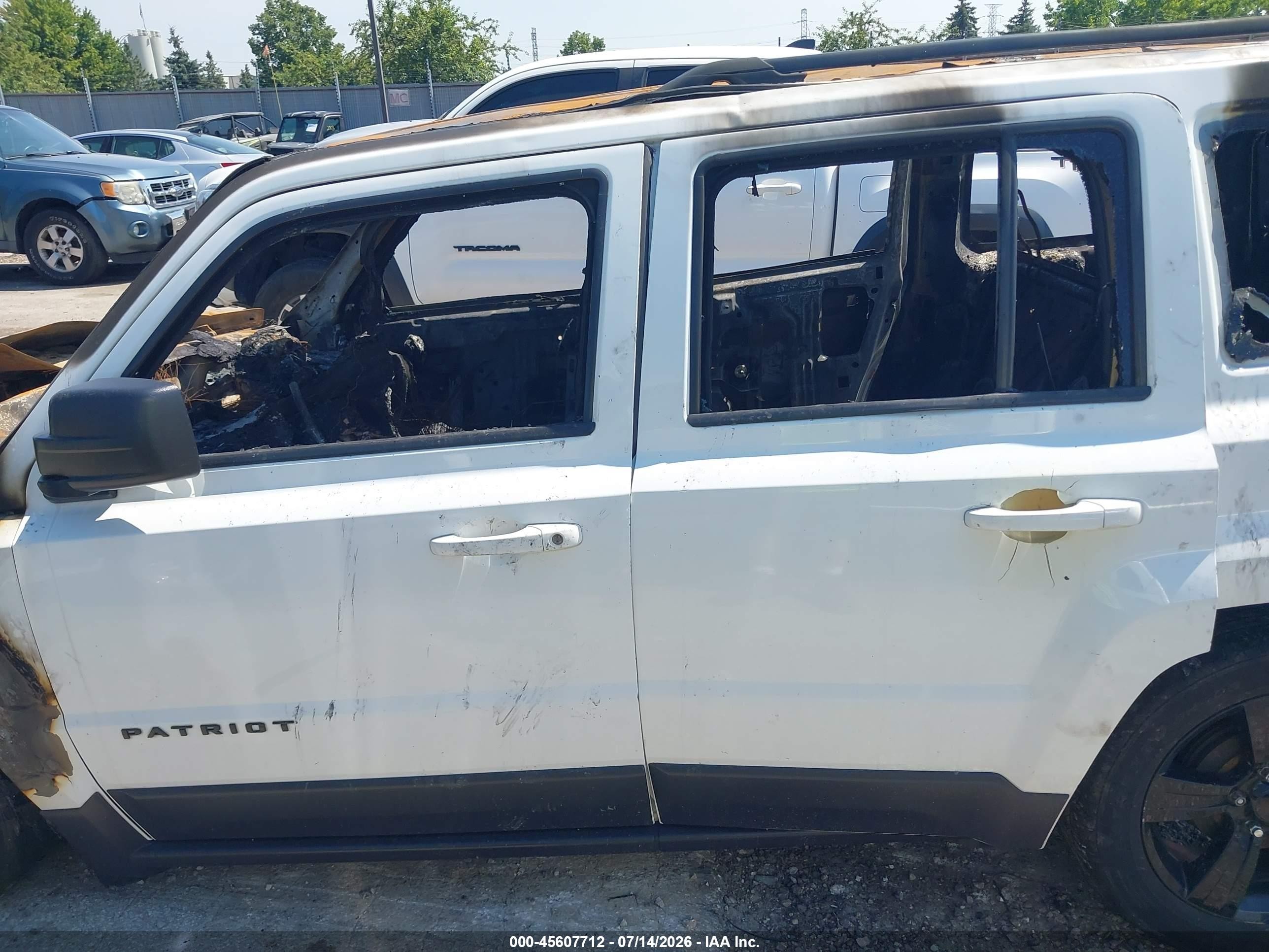 2015 Jeep Patriot Altitude Edition White vin: 1C4NJPBA1FD398399