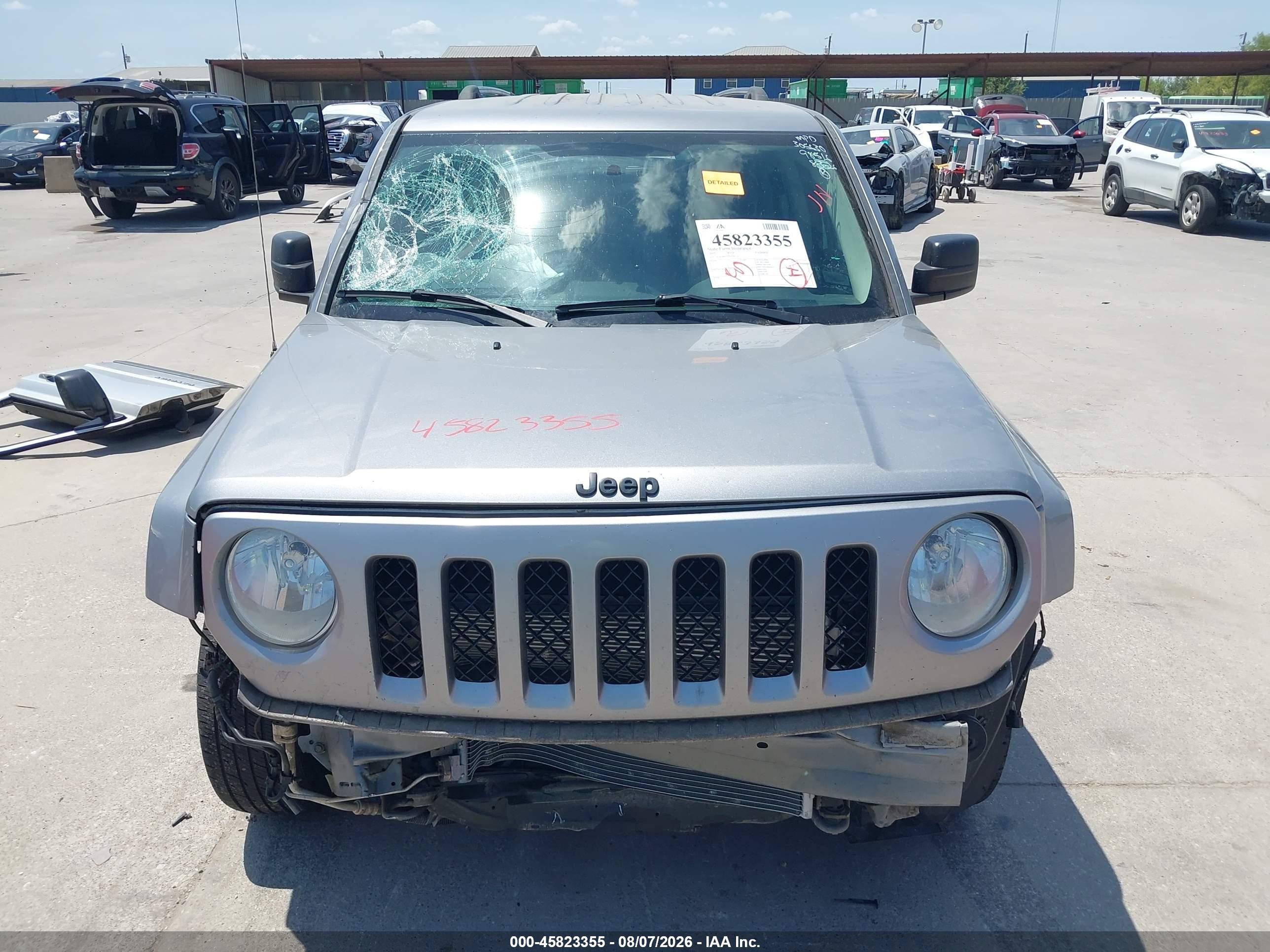 2015 Jeep Patriot Altitude Edition Серый vin: 1C4NJPBA1FD398516