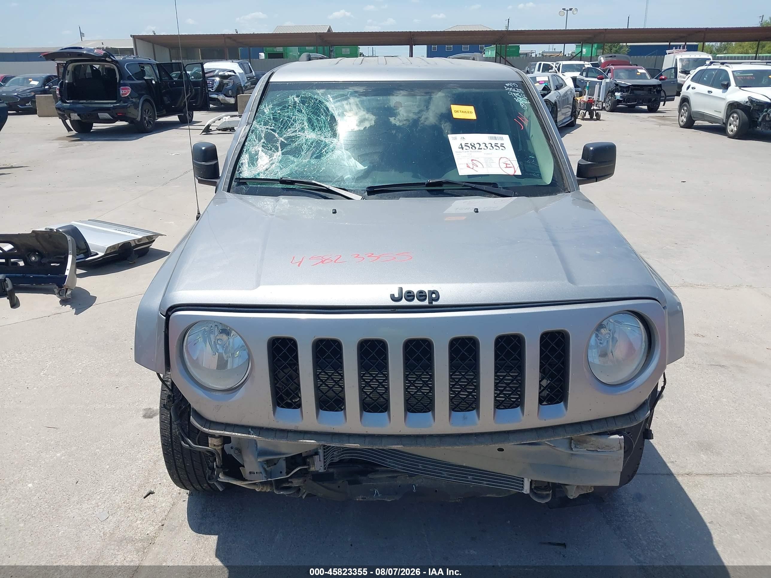 2015 Jeep Patriot Altitude Edition Серый vin: 1C4NJPBA1FD398516
