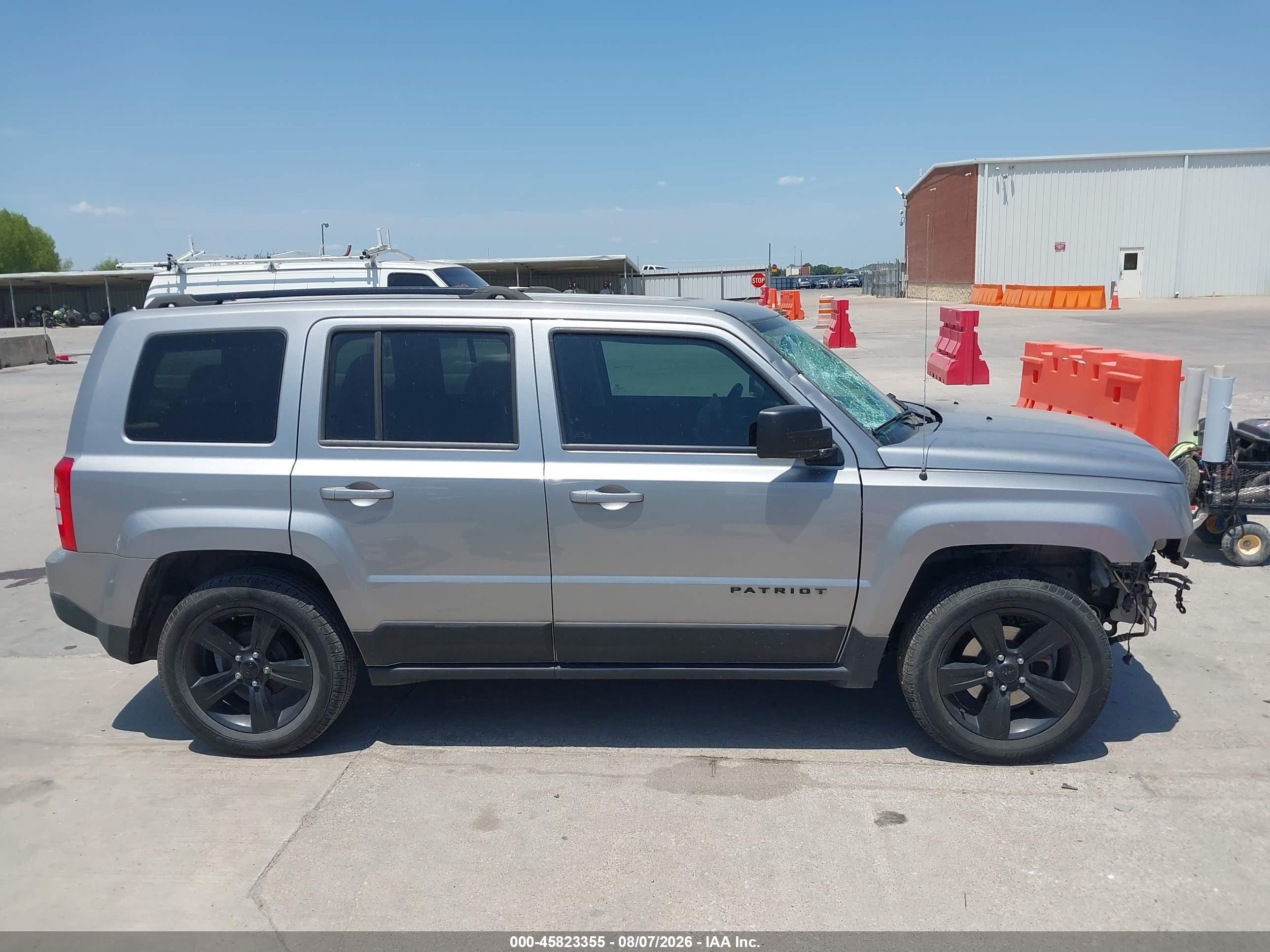2015 Jeep Patriot Altitude Edition Серый vin: 1C4NJPBA1FD398516