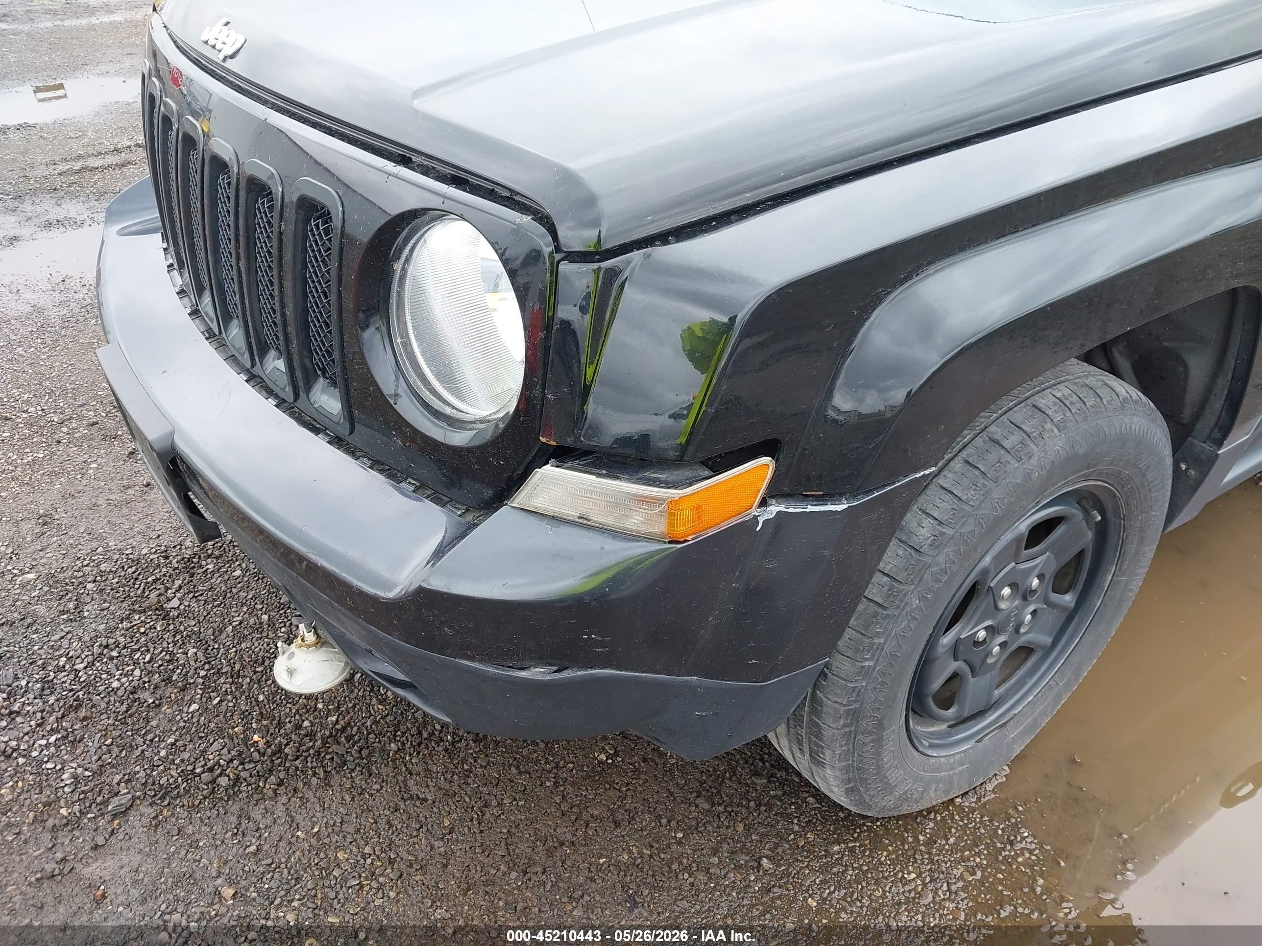 2016 Jeep Patriot Sport Black vin: 1C4NJPBA1GD546973