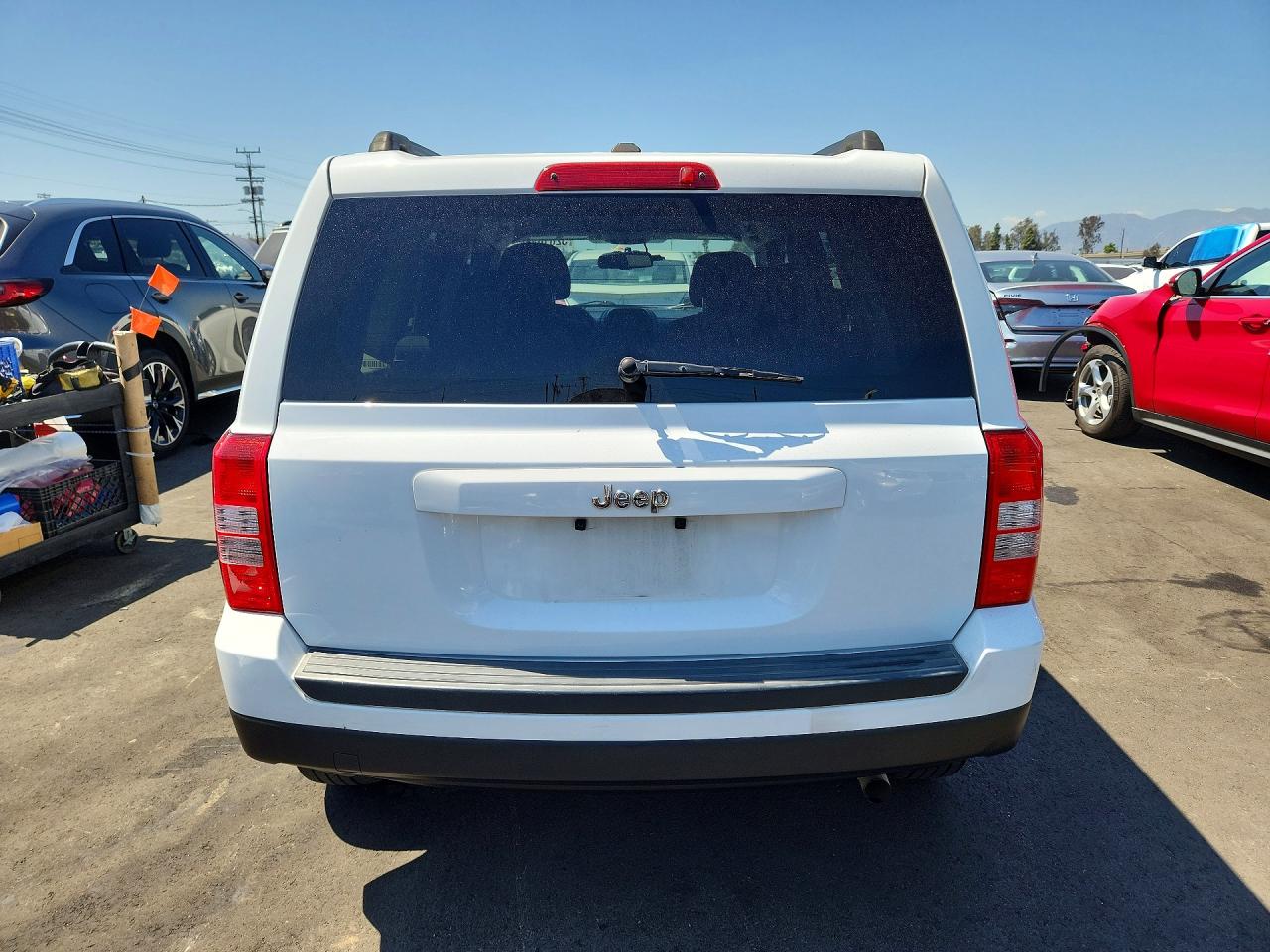2016 Jeep Patriot Sport Белый vin: 1C4NJPBA1GD675666
