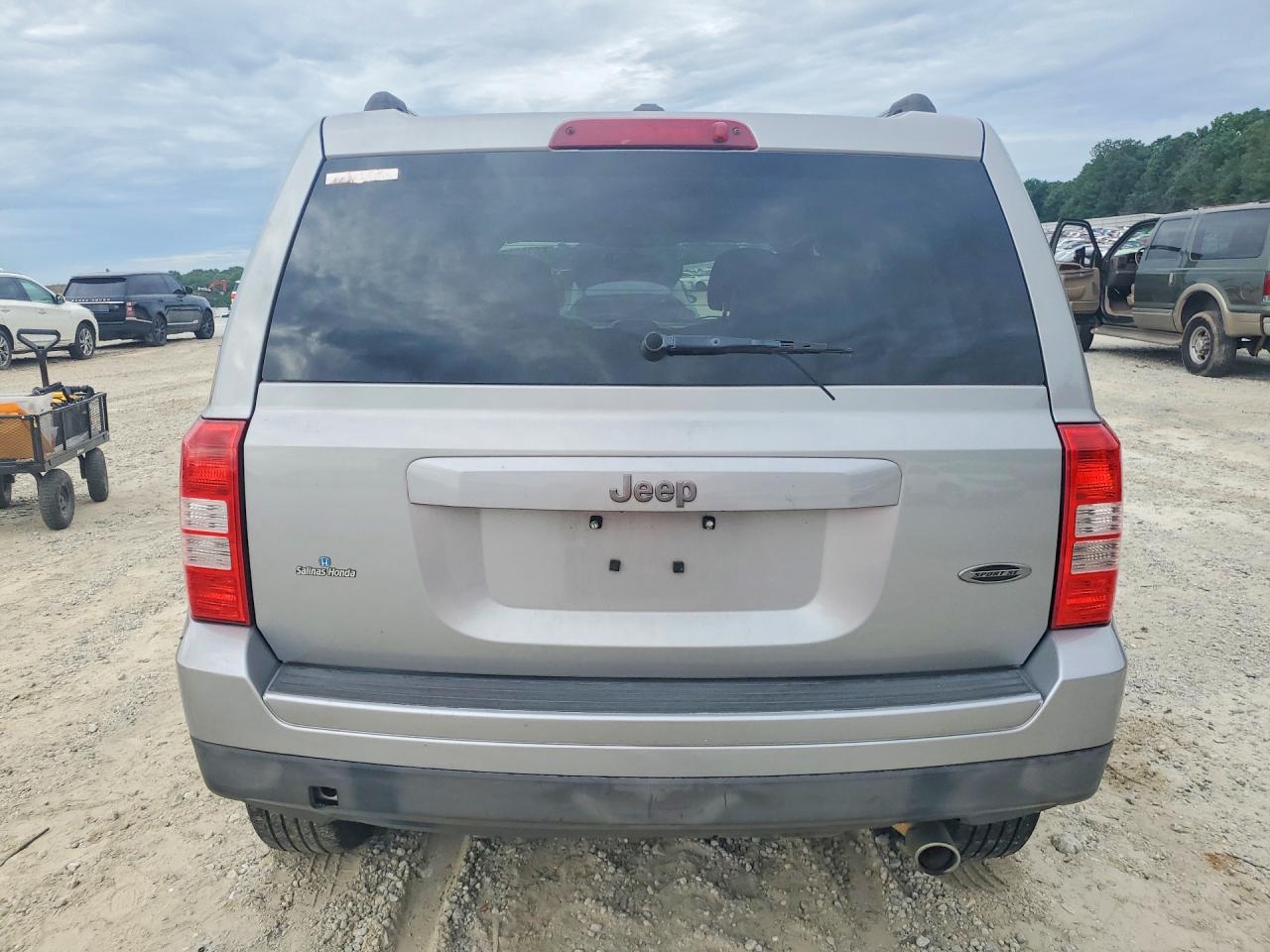 2016 Jeep Patriot Sport Gray vin: 1C4NJPBA1GD796066