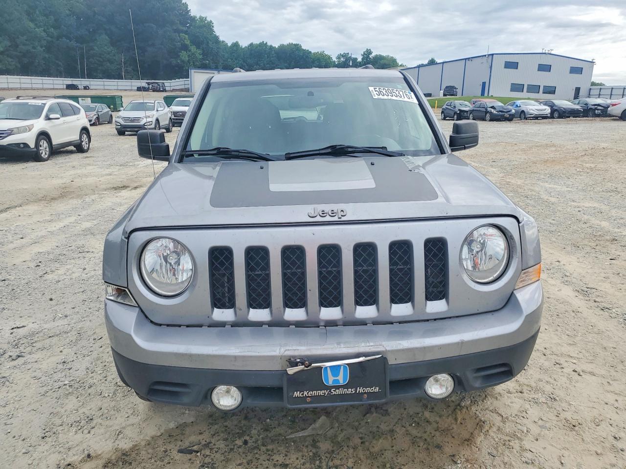 2016 Jeep Patriot Sport Gray vin: 1C4NJPBA1GD796066