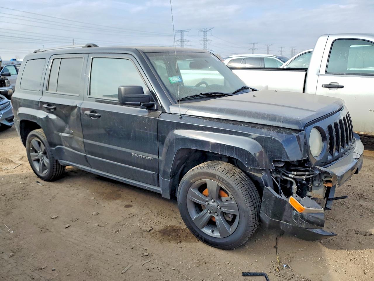 2013 Jeep Patriot Sport Black vin: 1C4NJPBA1HD189828